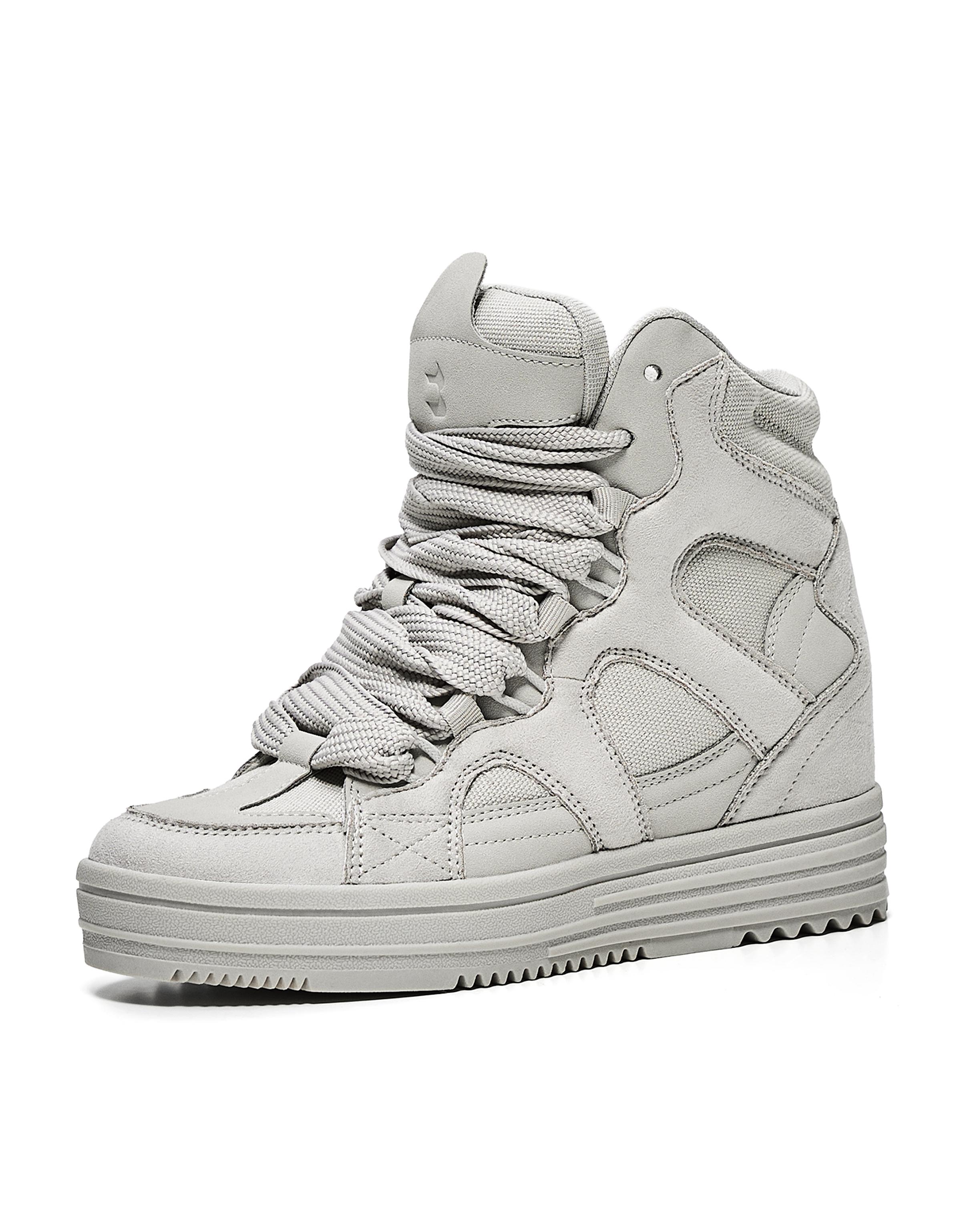 CHARM high-top trainers — Grey