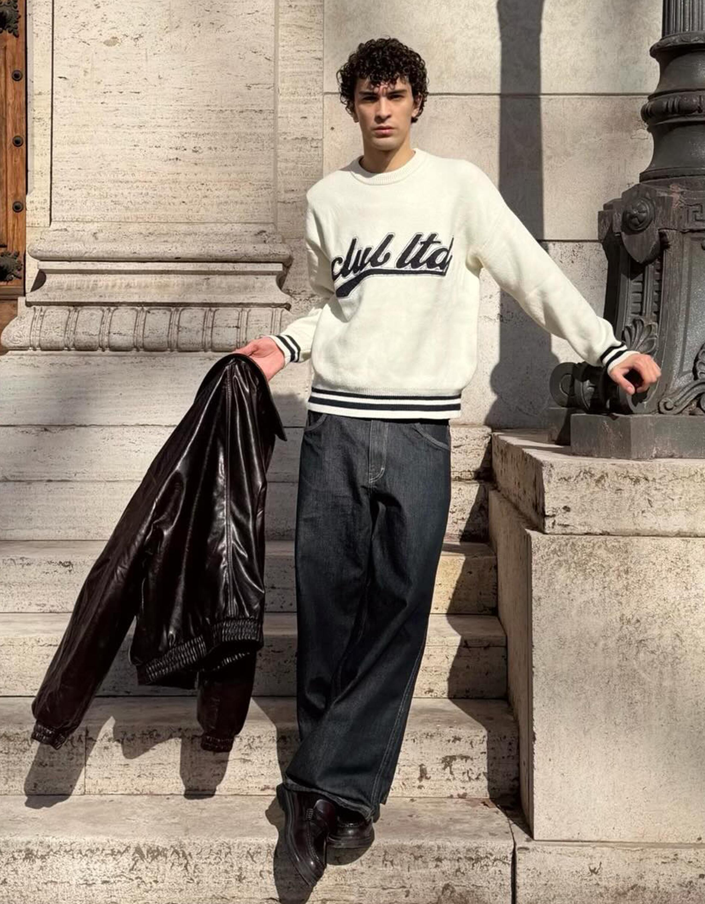 Havlu efektli baskılı jarse - Görsel 28