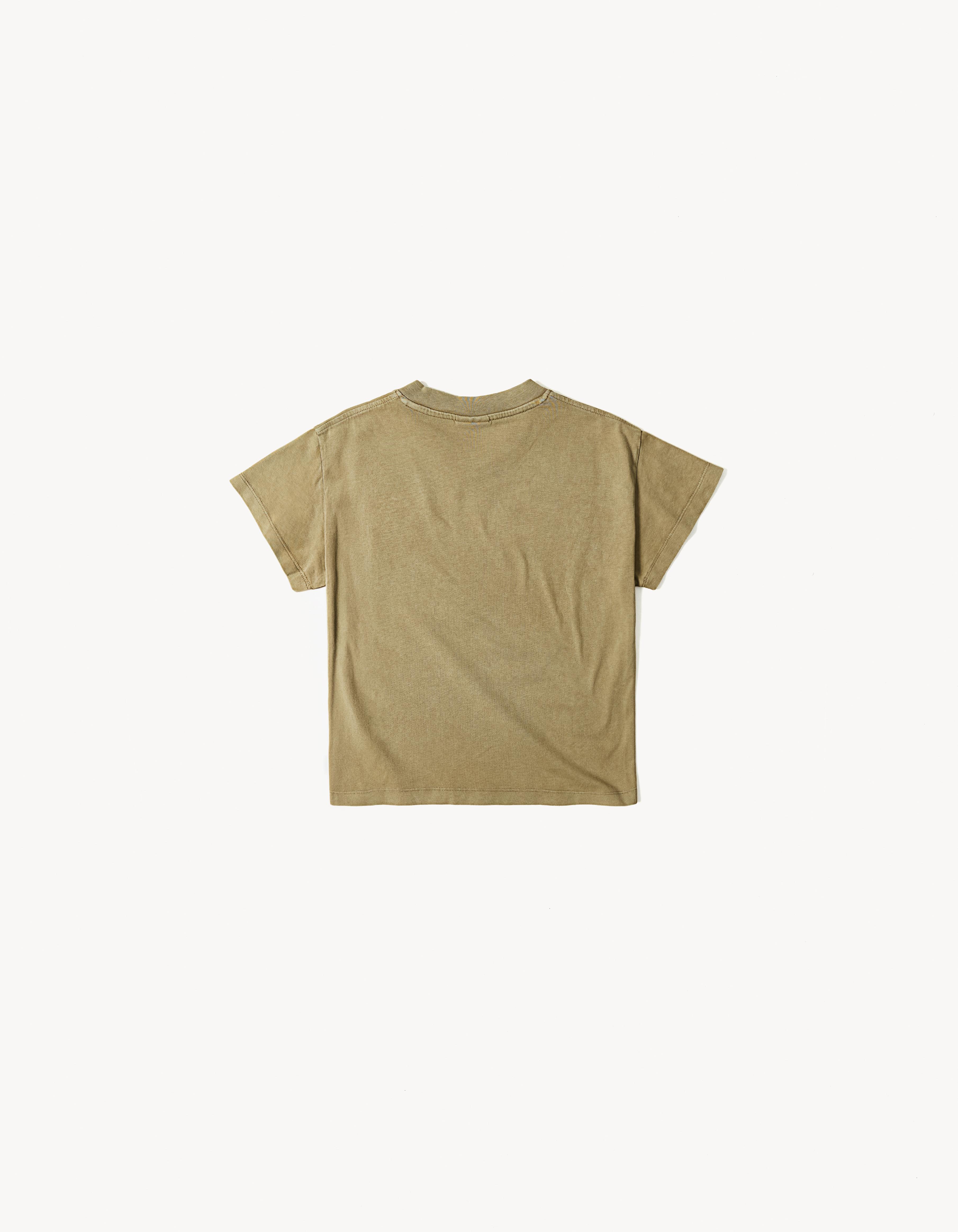 Regular fit T-shirt ARIES x BERSHKA — Khaki