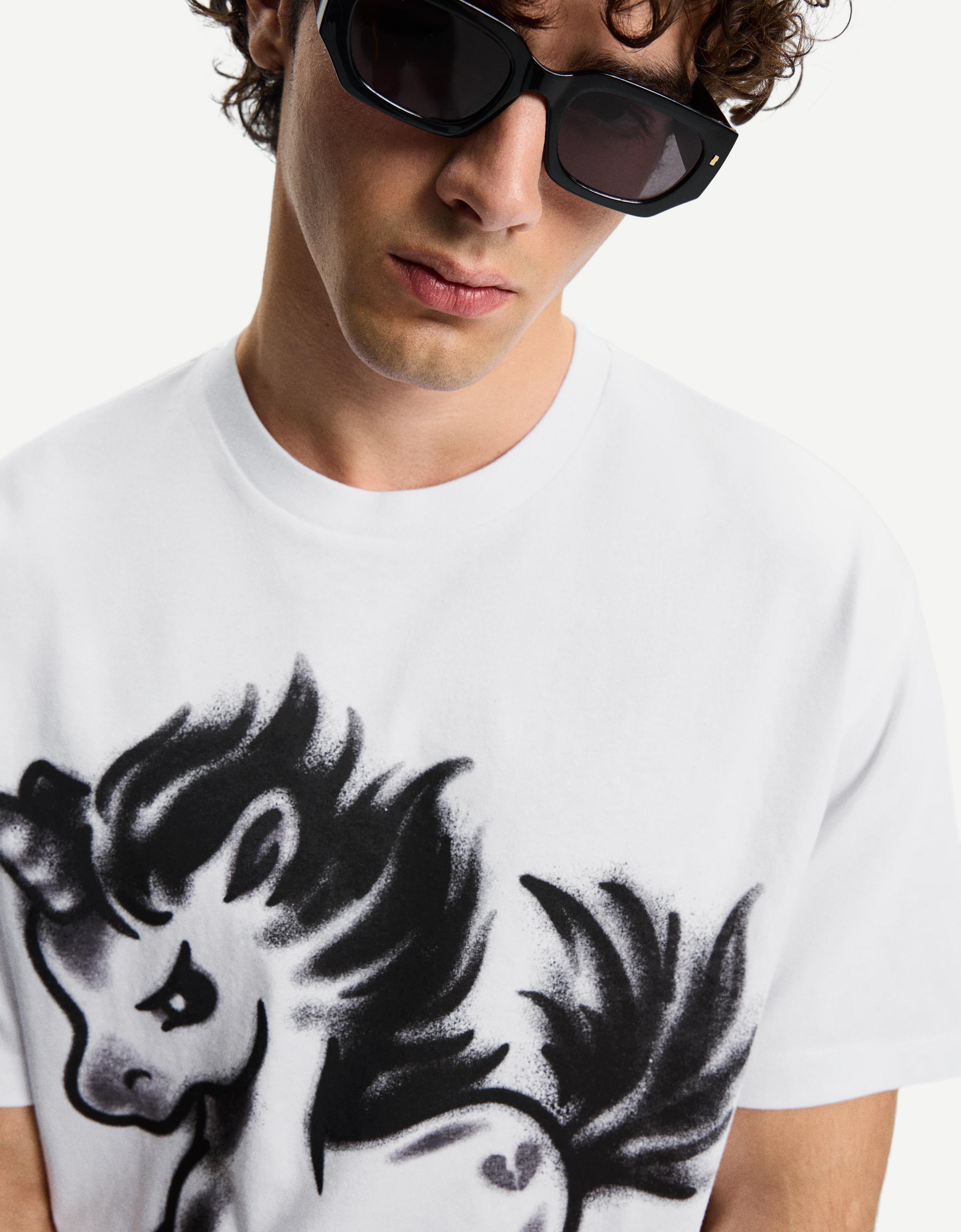 Short sleeve T-shirt with print - T-shirts - Men | Bershka
