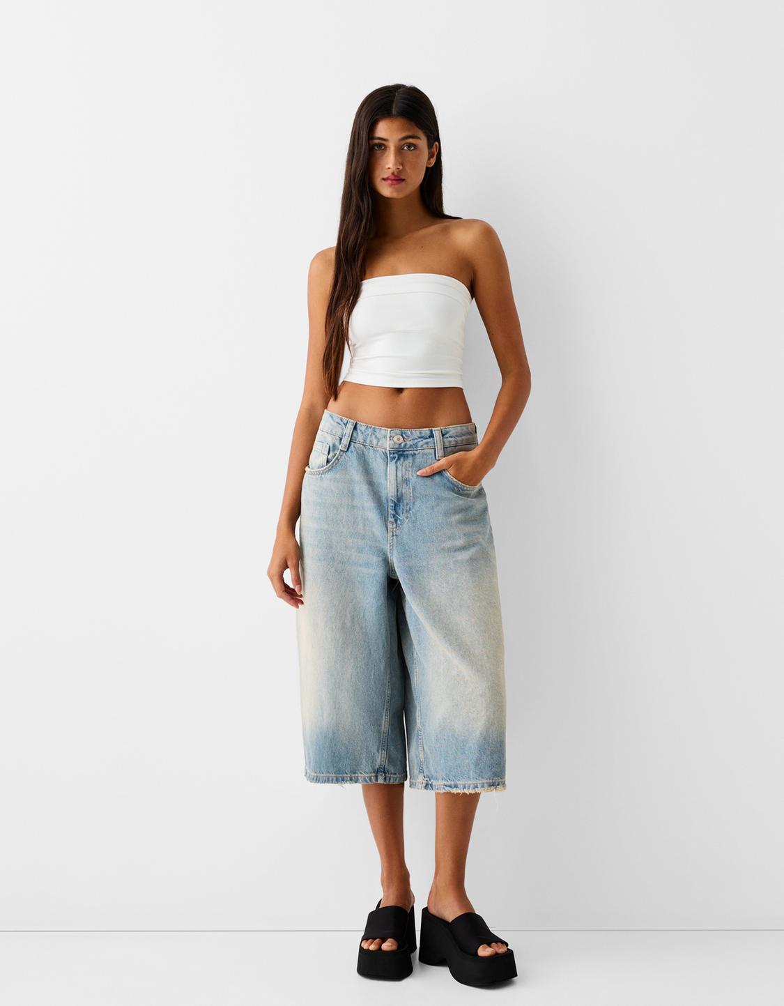 Super baggy jorts super baggy shorts | Bershka