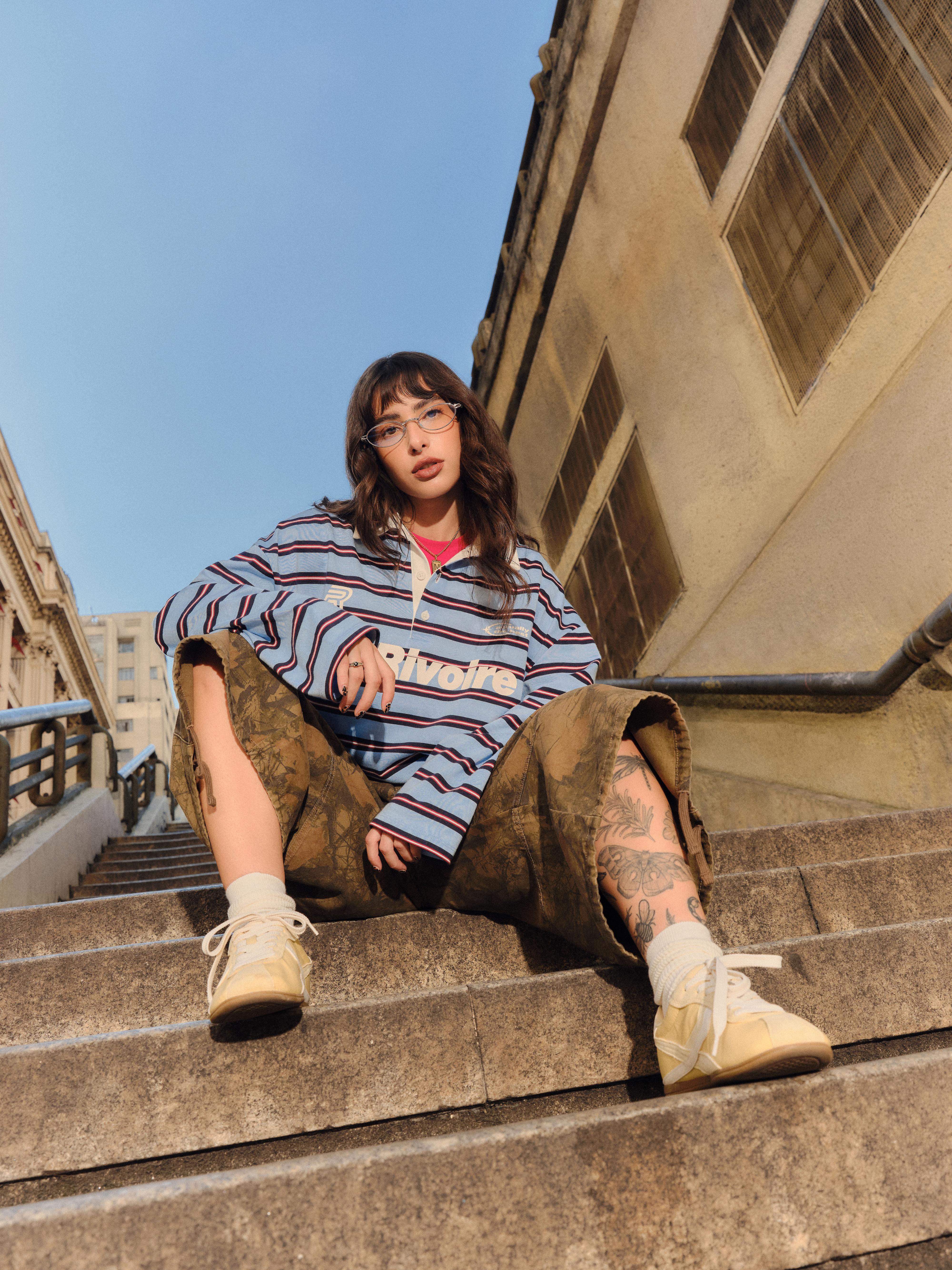 Desenli bermuda - Görsel 26