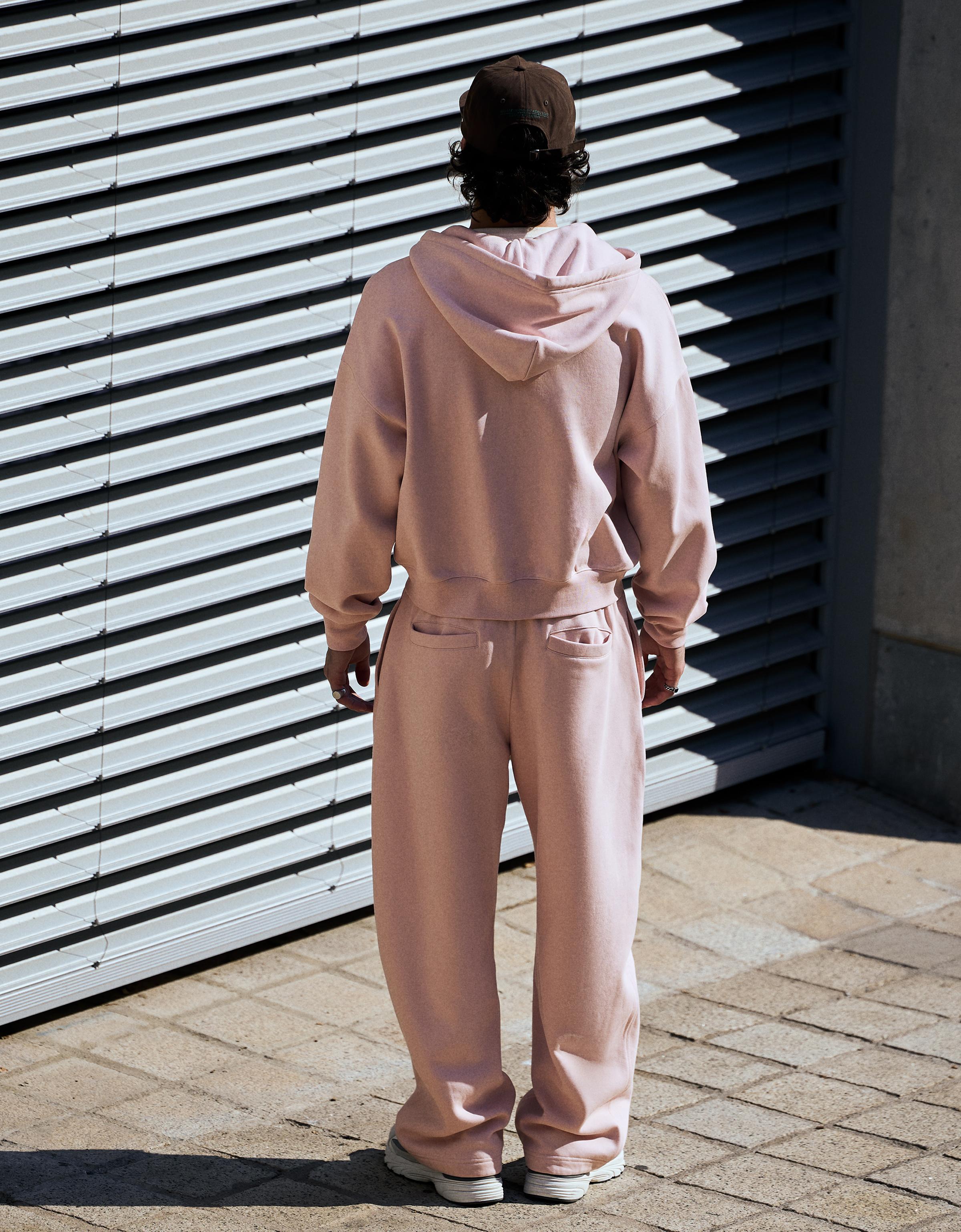 Zip-up hoodie — Pink