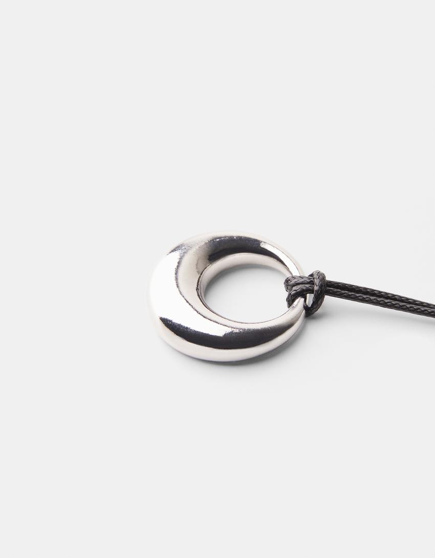 Sphere necklace-Silver-2