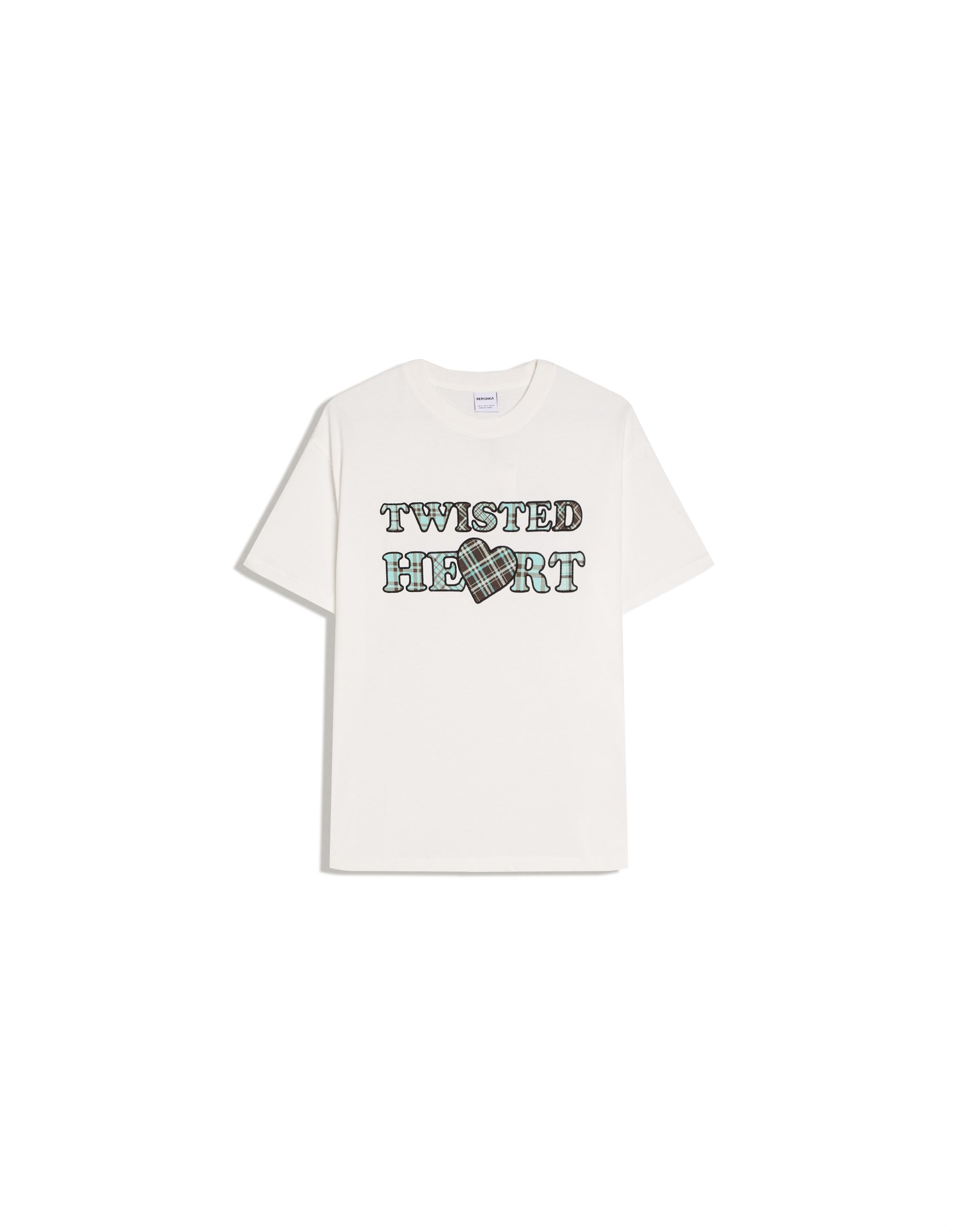 Short sleeve patch T-shirt