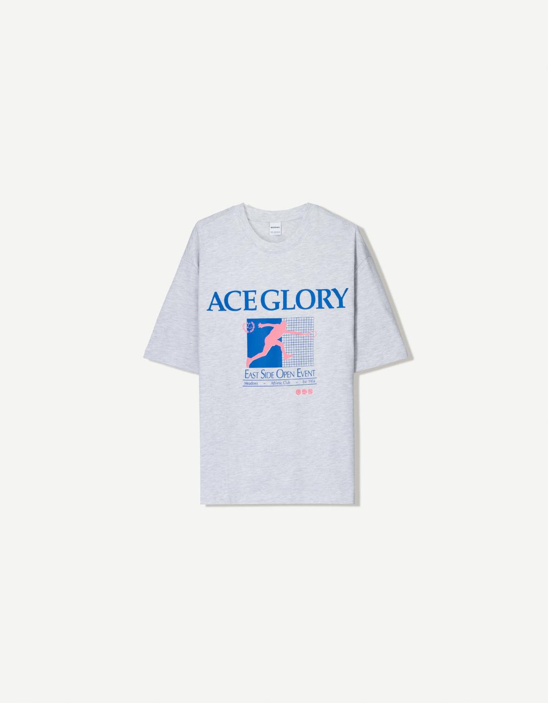 Short sleeve T-shirt with print