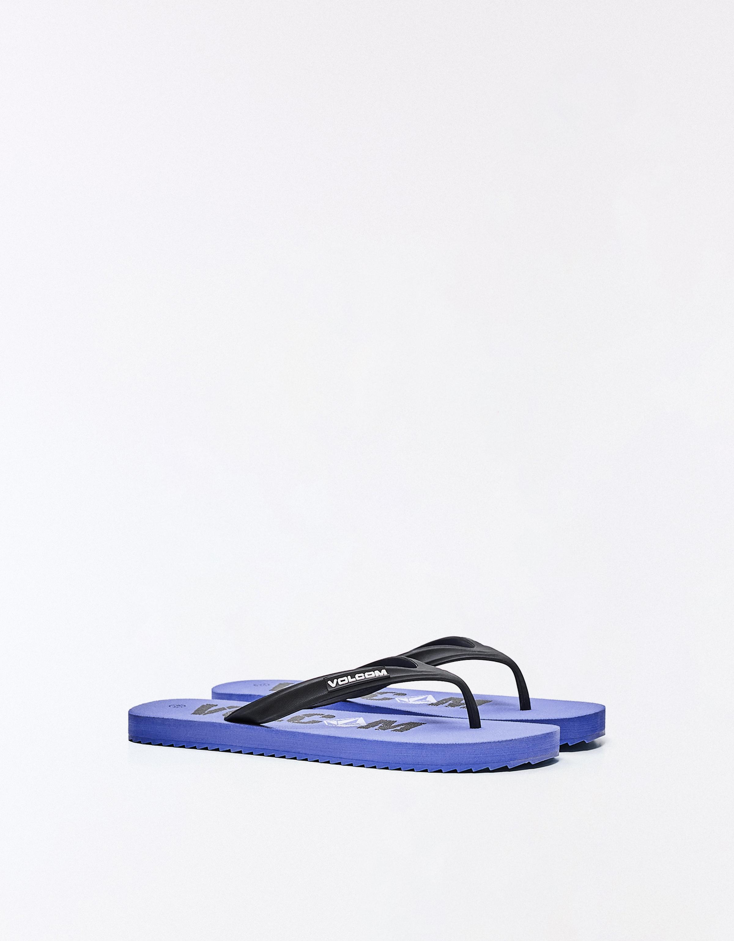 Bershka Sandalia Volcom Hombre Azul