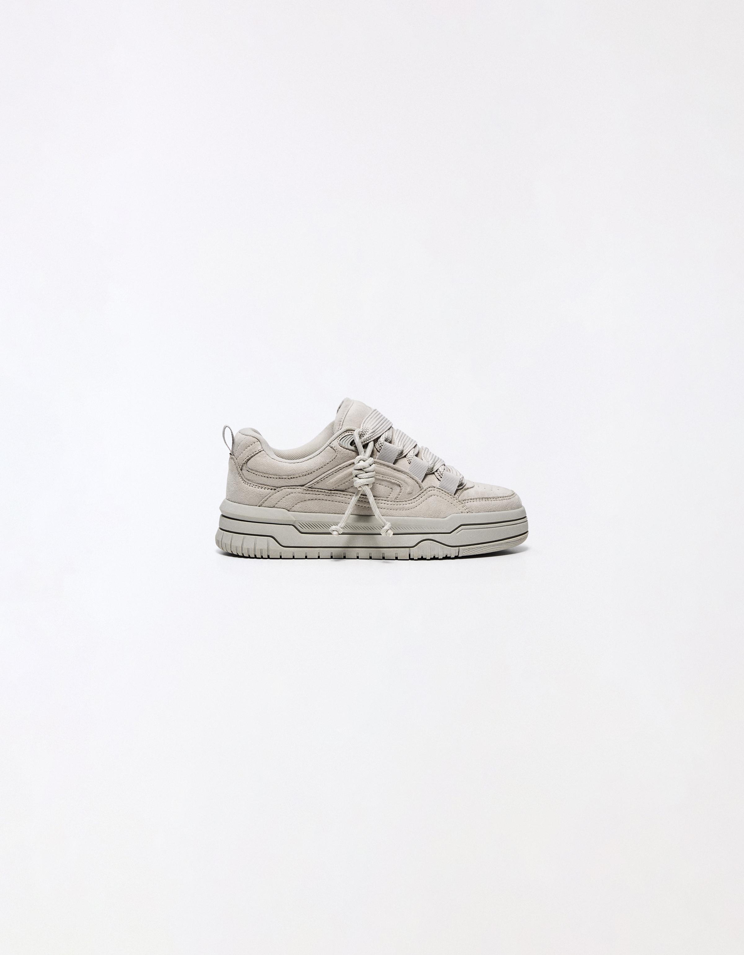 Chunky skate trainers — Grey
