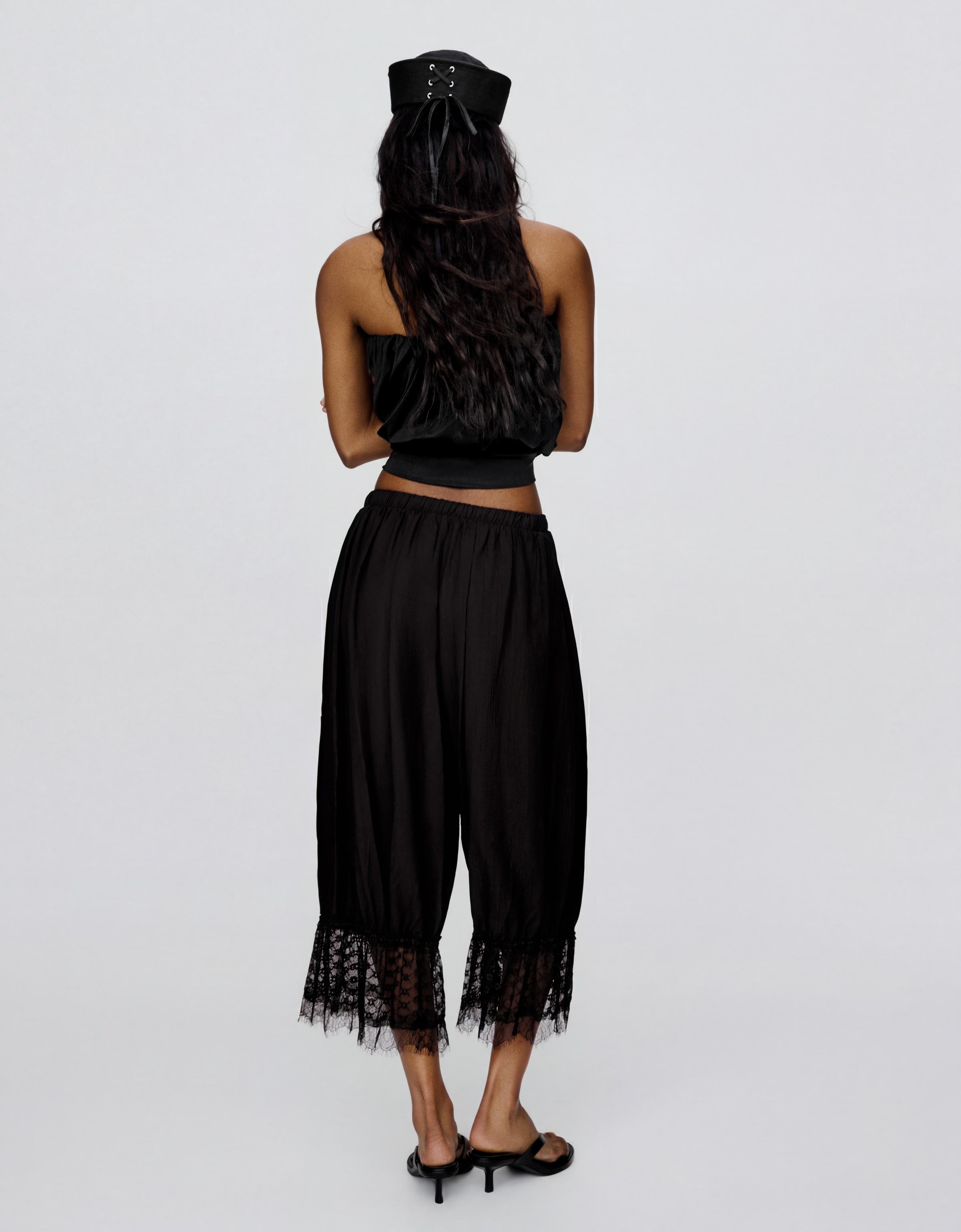 Şalvar paça lencero pantolon - Görsel 31