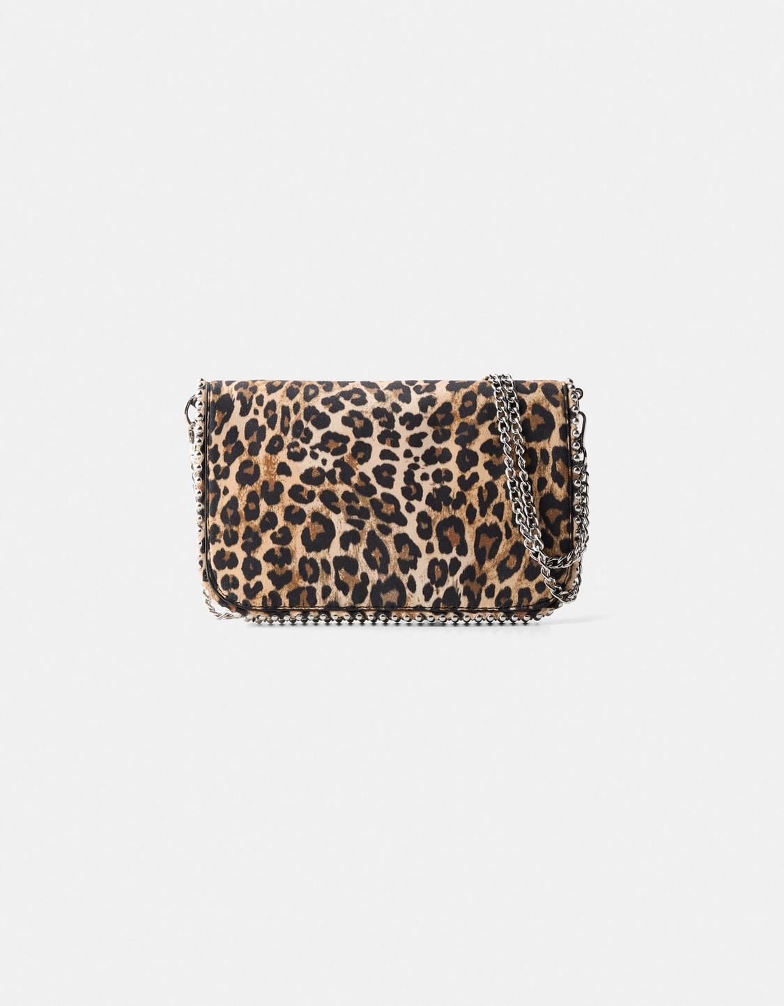 Leather effect multiway crossbody bag