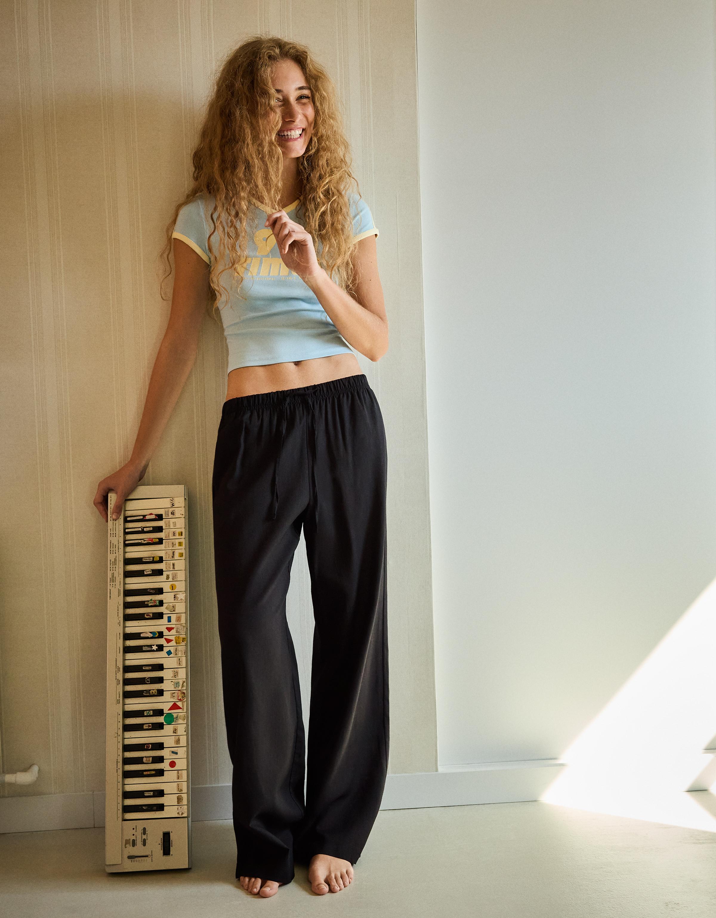 Beli lastikli pantolon - Görsel 96