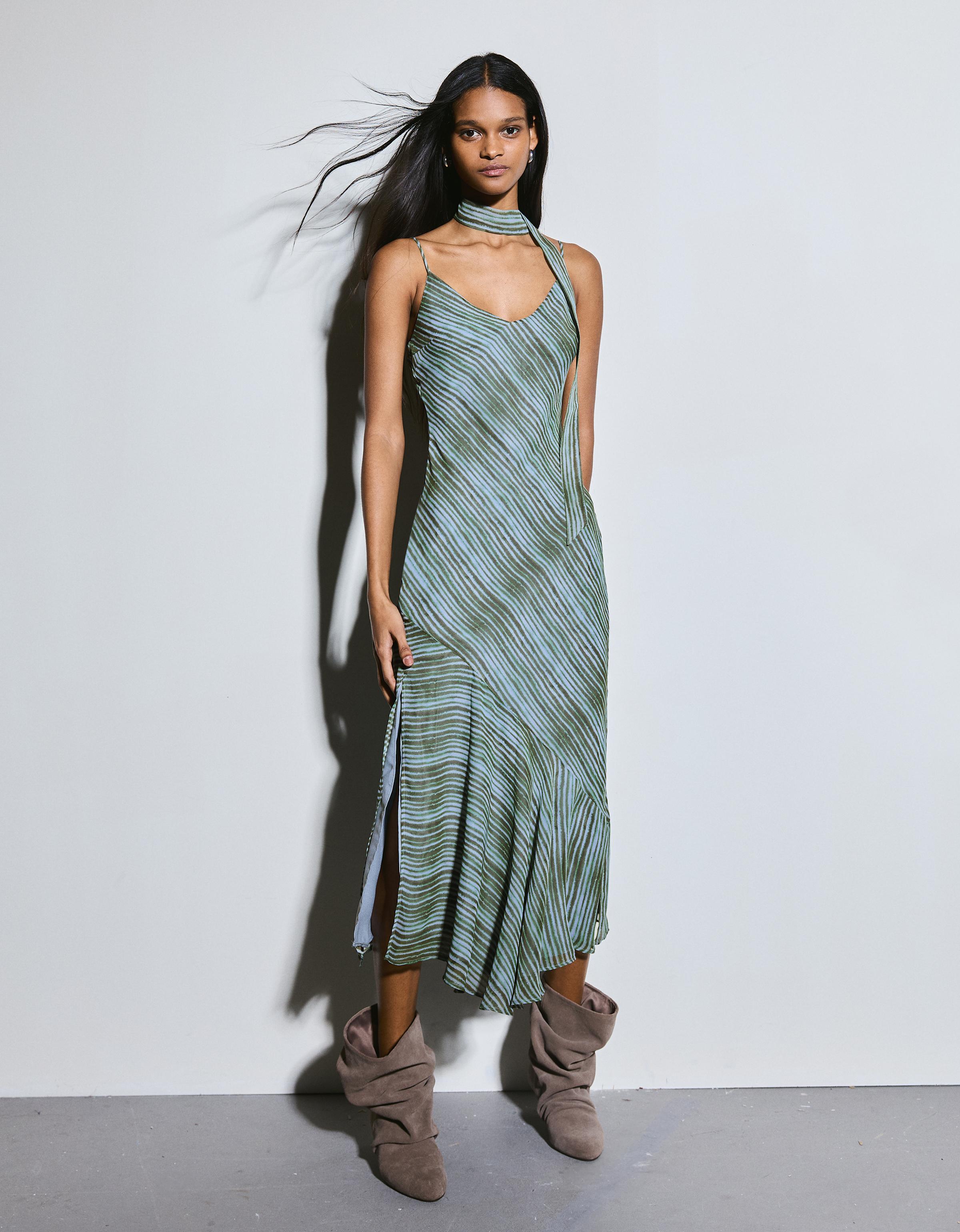 Mini fular elbise - Görsel 44