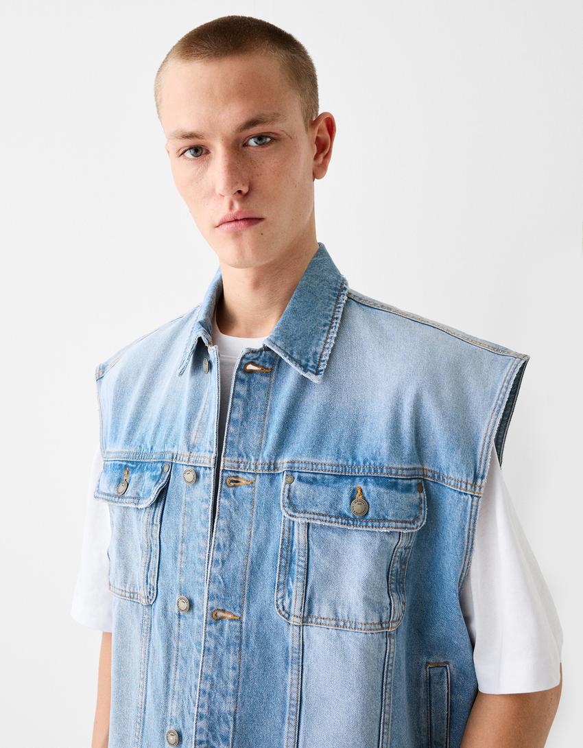 جاكيت فيست دنيم-أزرق فاتح-2