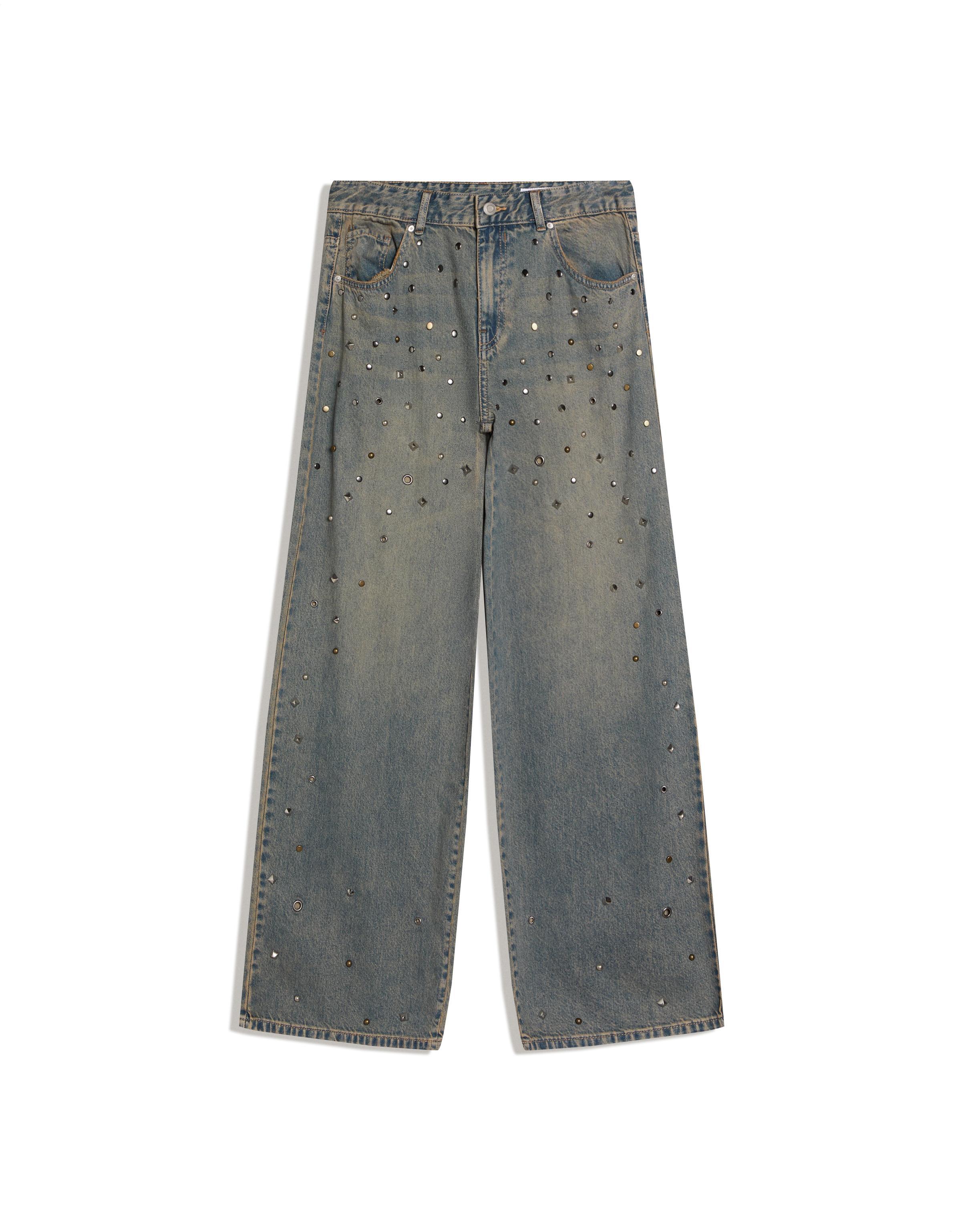 Düşük bel boyfriend jean - Görsel 7