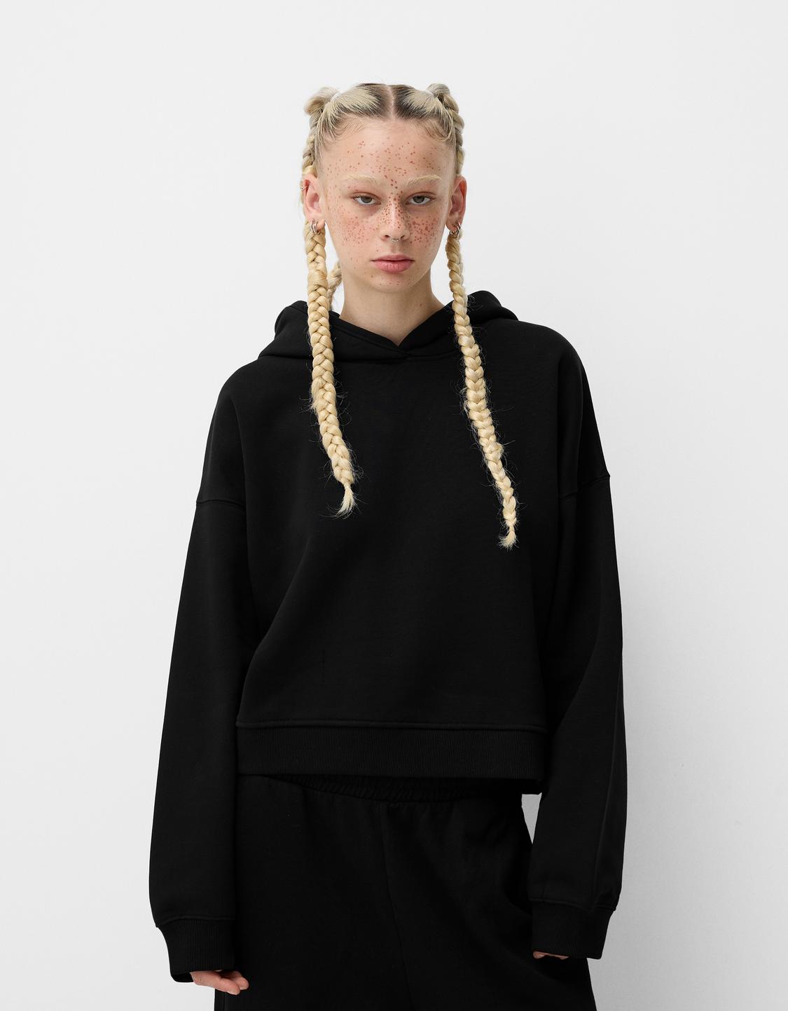 Sweatshirt felpa capuz
