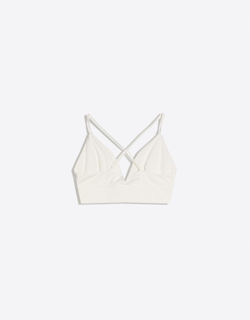 Technical bra strappy top-Oats