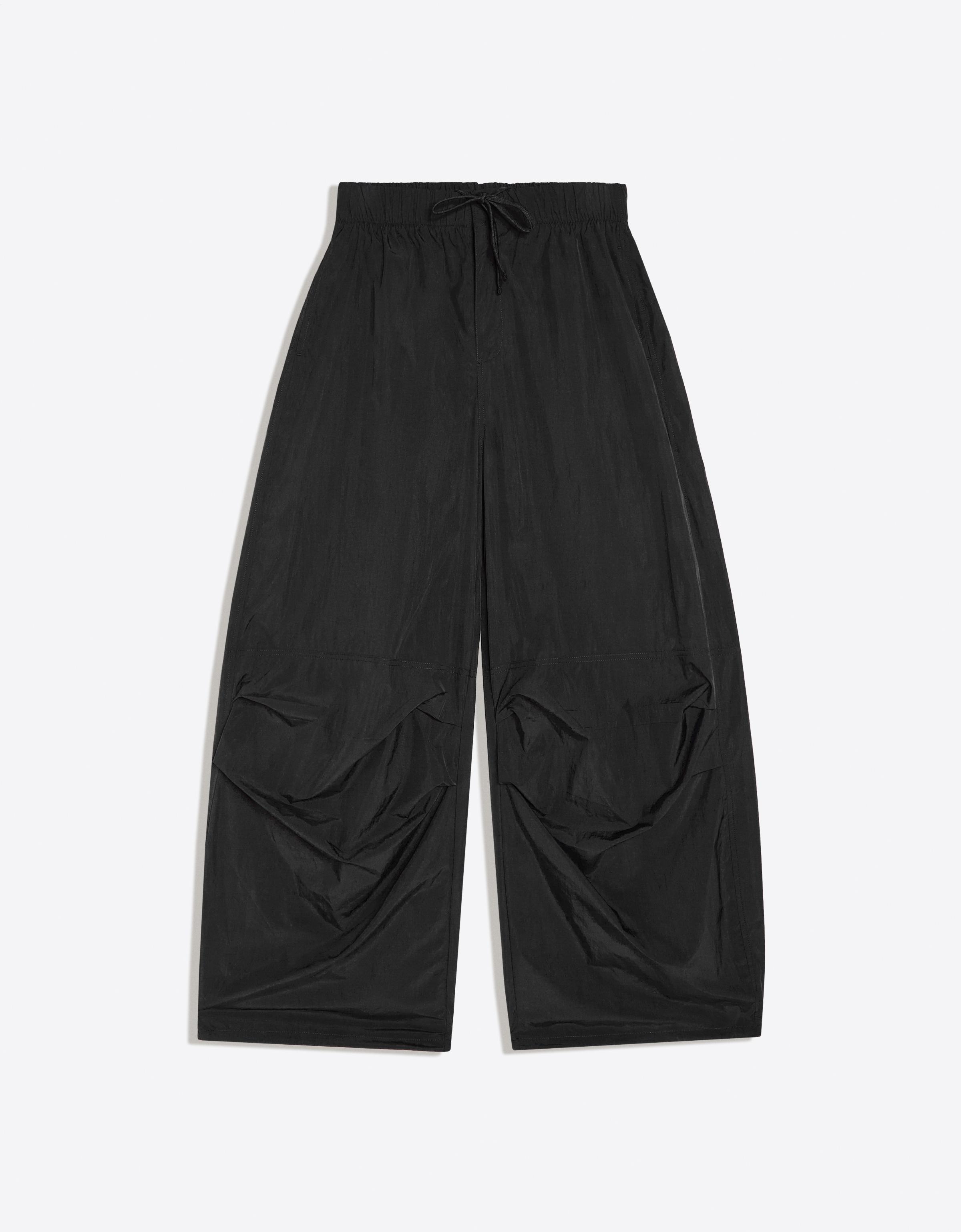 Technical parachute trousers — Black