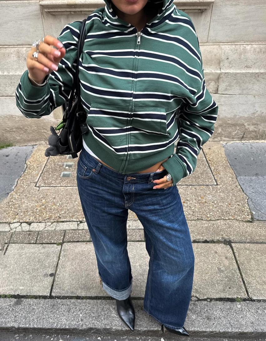Baggy Jeans-Blau