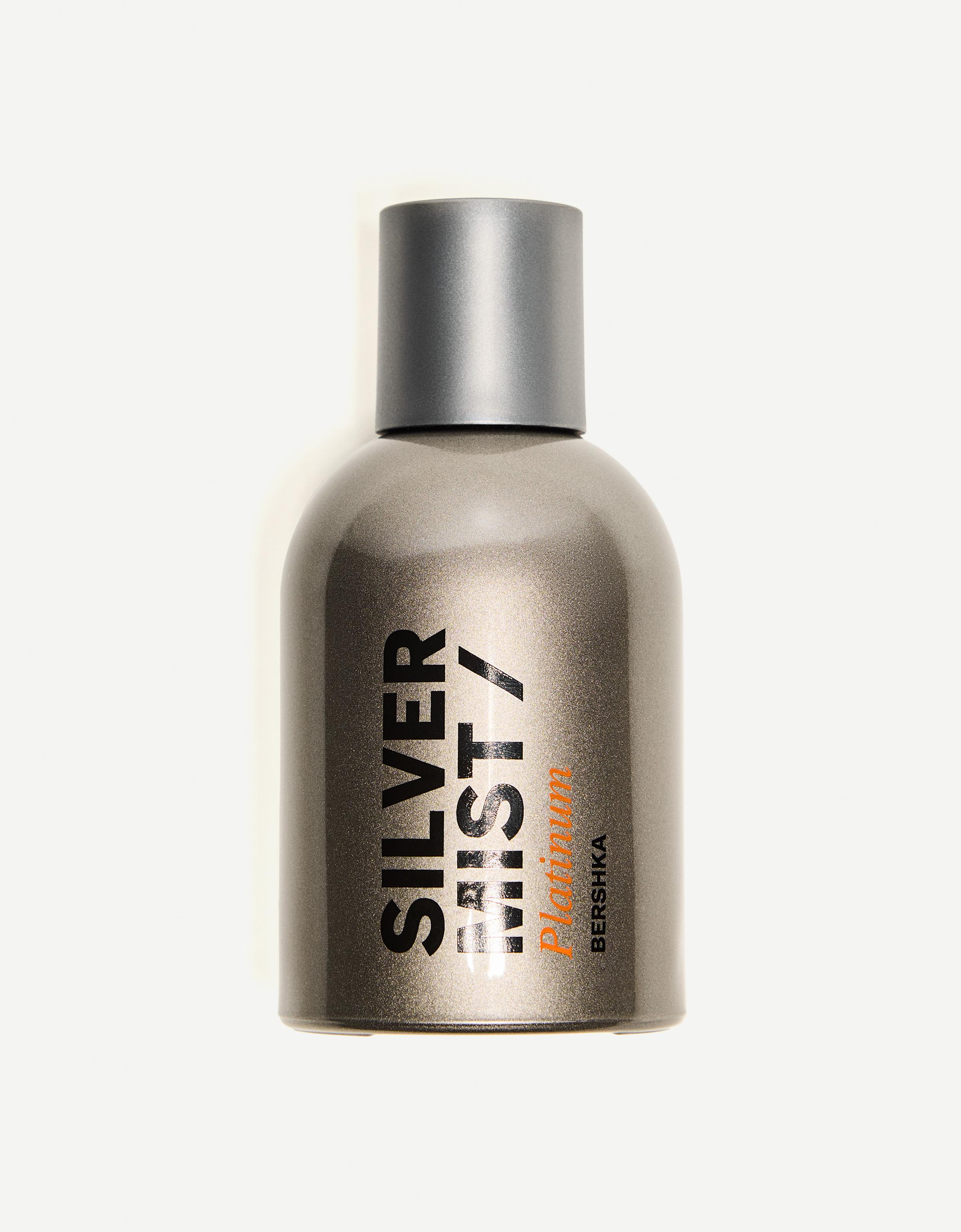 Bershka Silver Mist Platinum 100 Ml Herren Schwarz