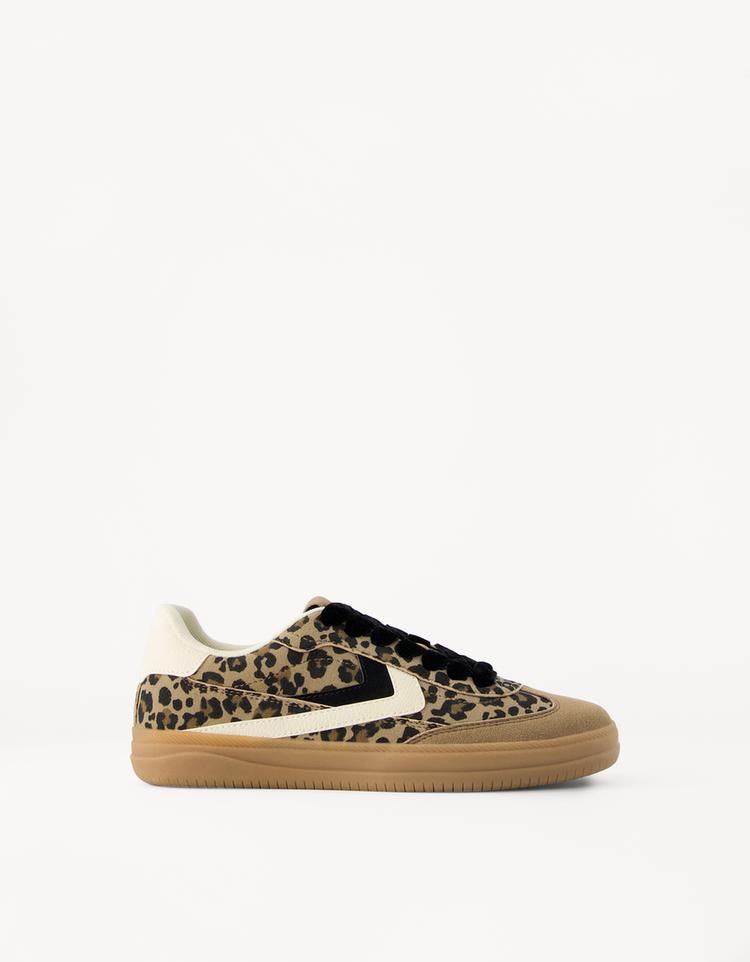 Zapatillas retro animal print