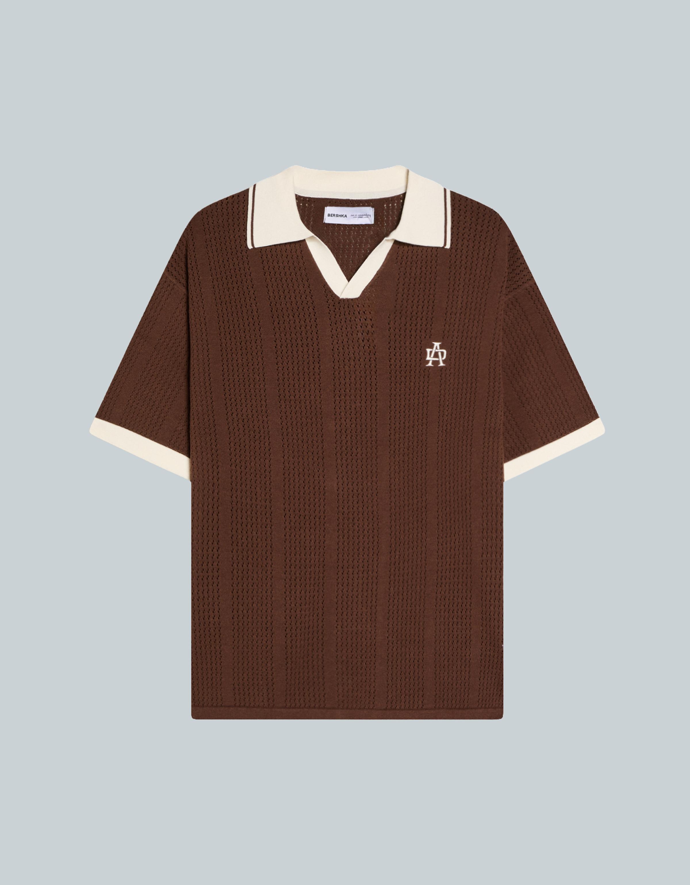 Kısa kollu baskılı polo - Görsel 50