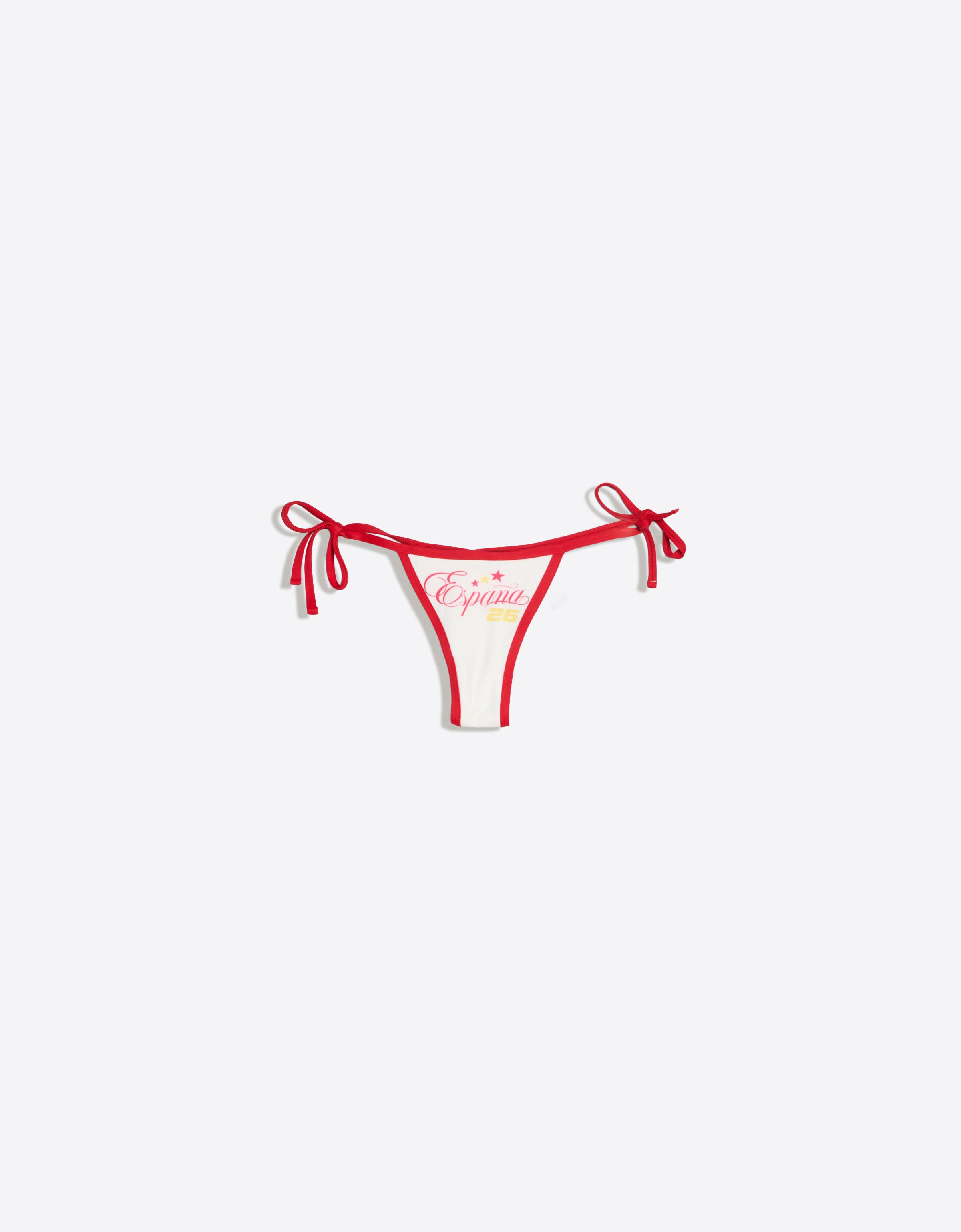 Bershka Braguita Bikini Fifa World Cup Mujer Crudo