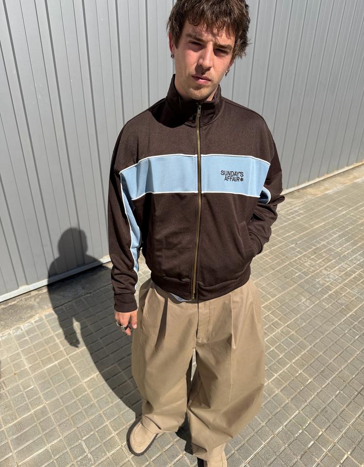 Desenli teknik ceket