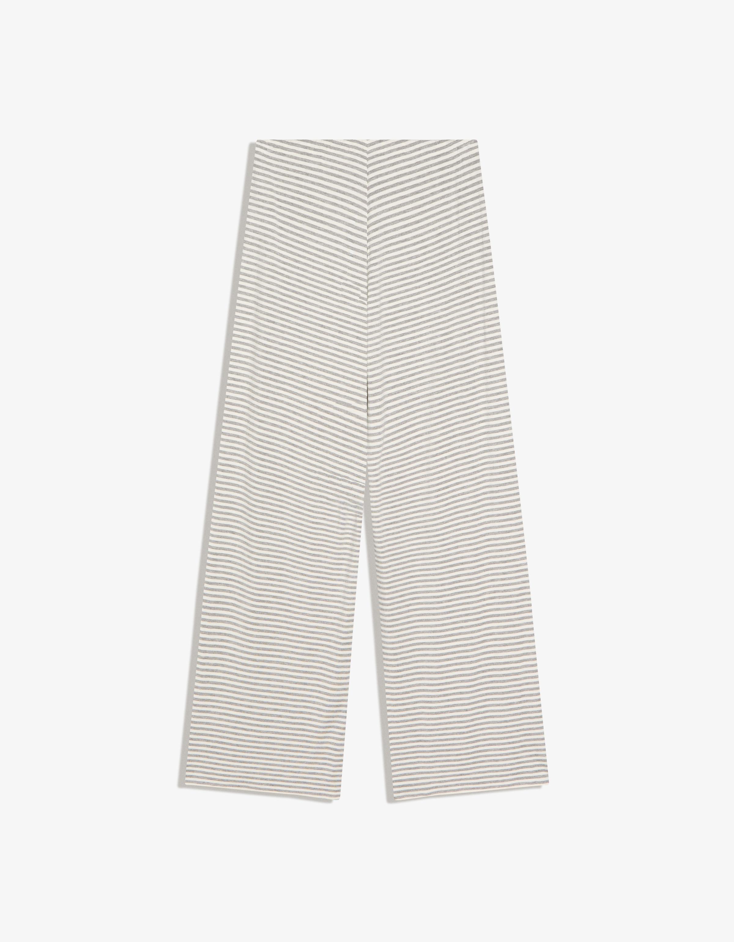 Çizgili baskılı straight fit pantolon - Görsel 48