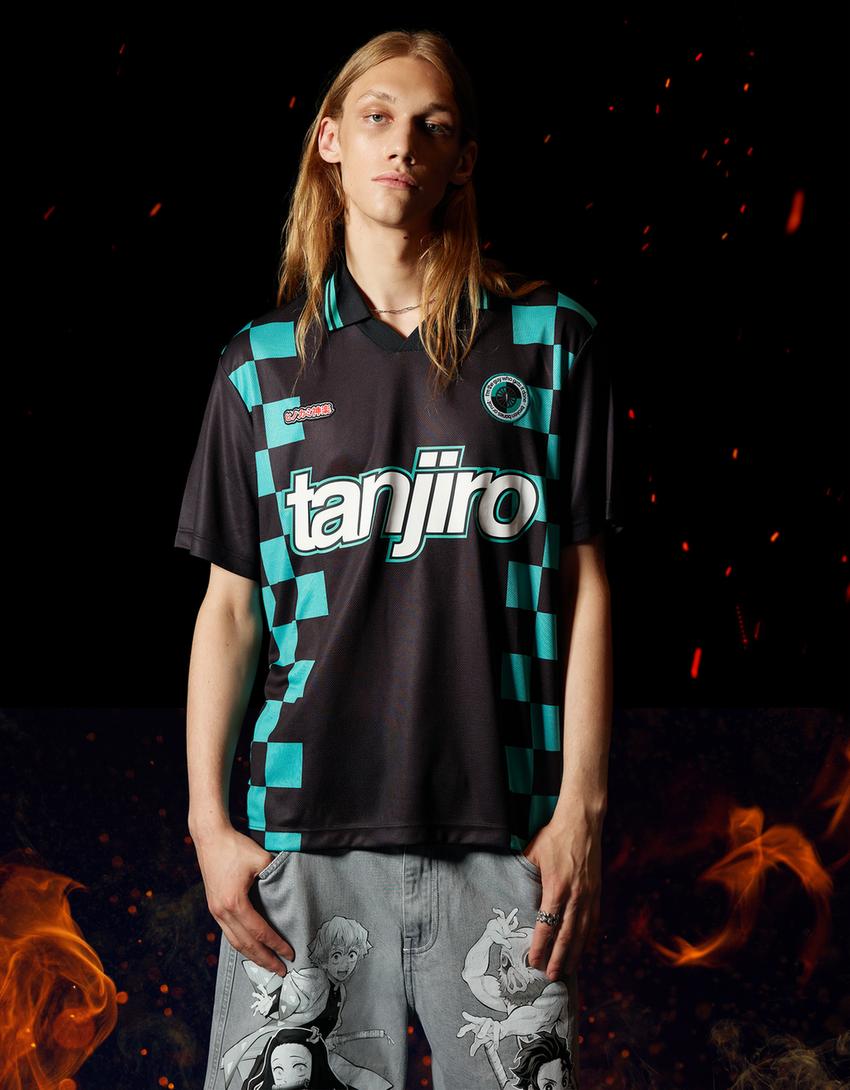Demon Slayer sports T-shirt-Black
