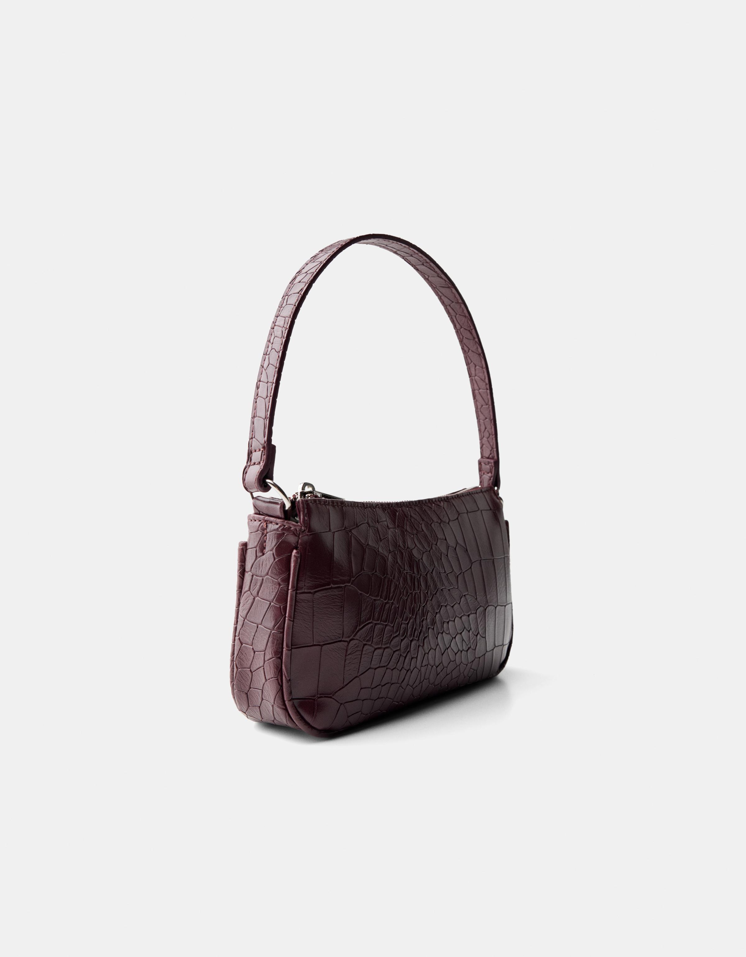 【BERSHKA】フェイクレザーミニバッグ 4109/175/800 BERSHKA】フェイクレザーミニバッグ 4109/175/800 (Bershka