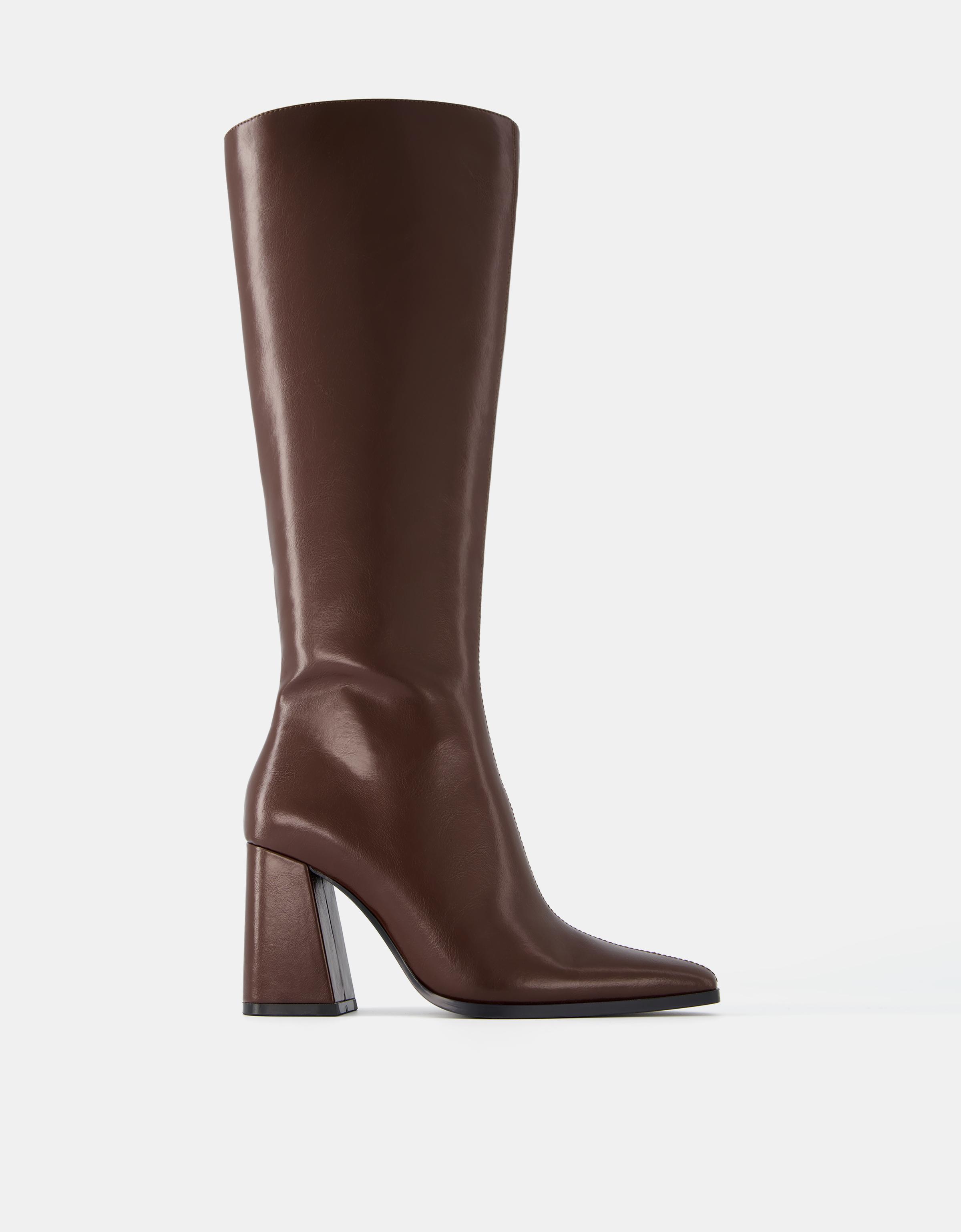 Bershka over the knee boots best sale