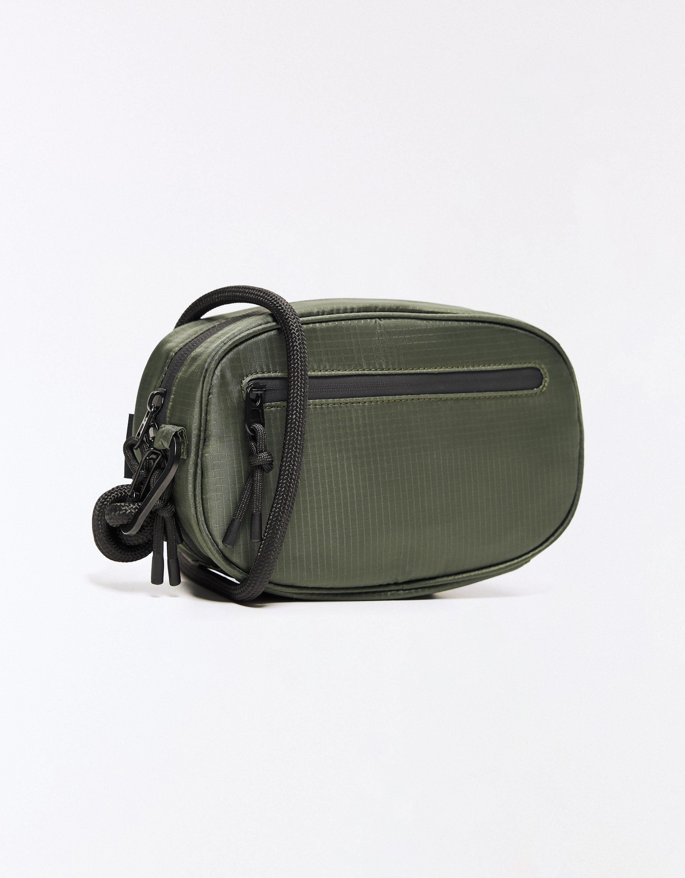 Technical crossbody bag — Khaki