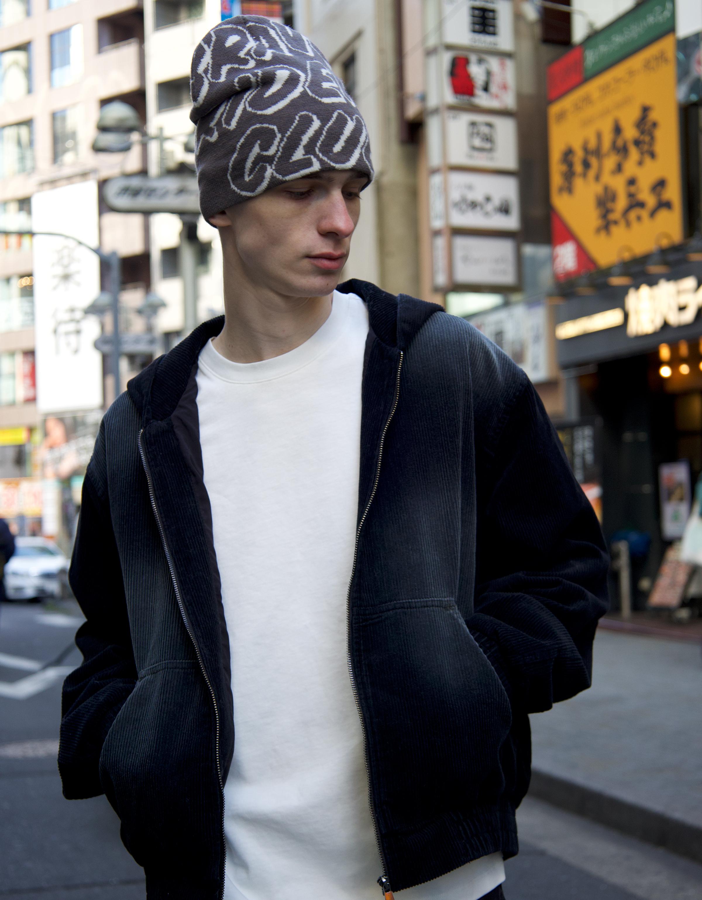 Kapüşonlu boxy fit fitilli ceket - Görsel 14