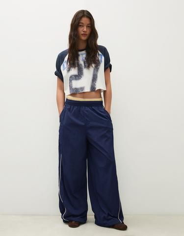 Technical parachute trousers — Navy 1