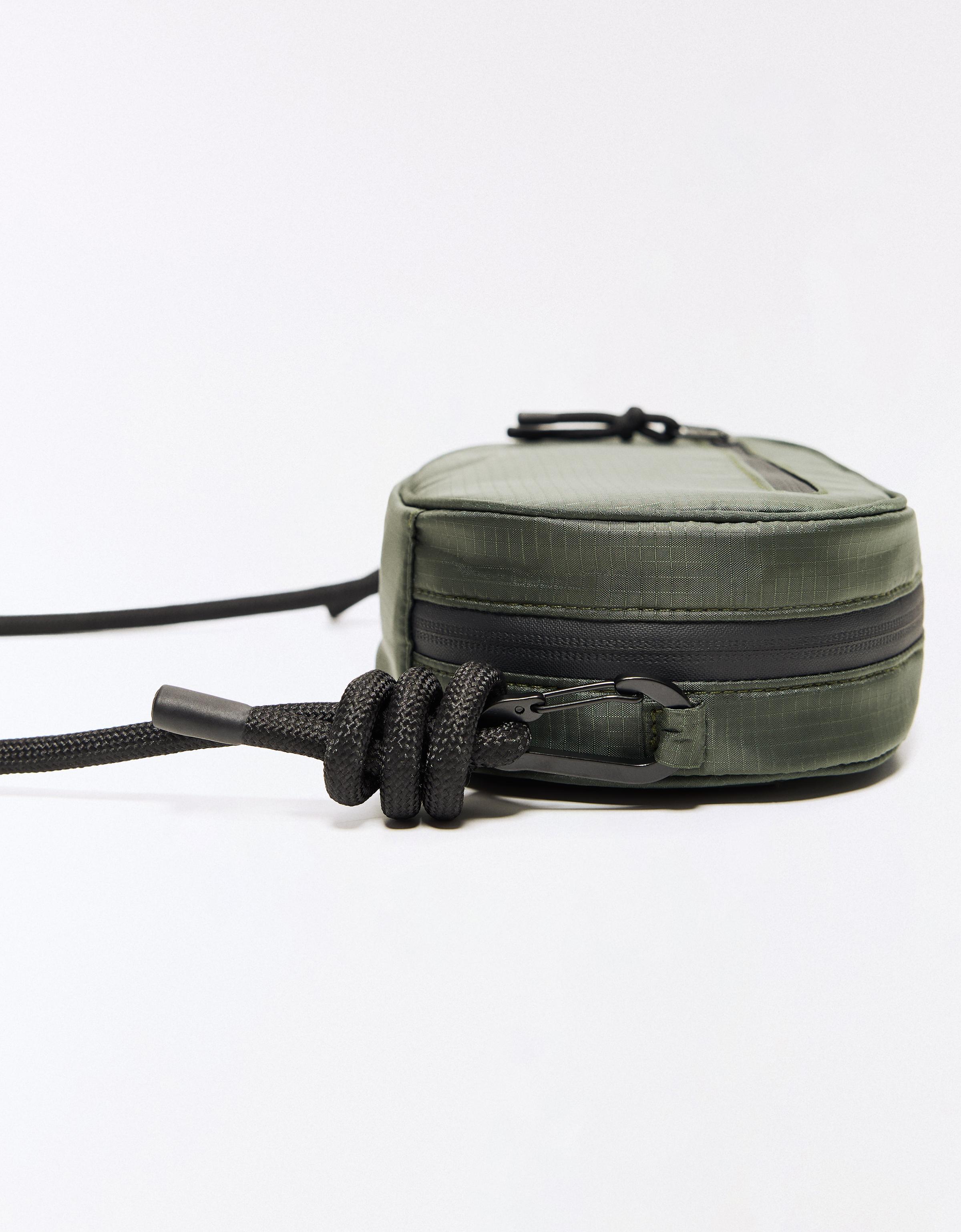 Technical crossbody bag — Khaki