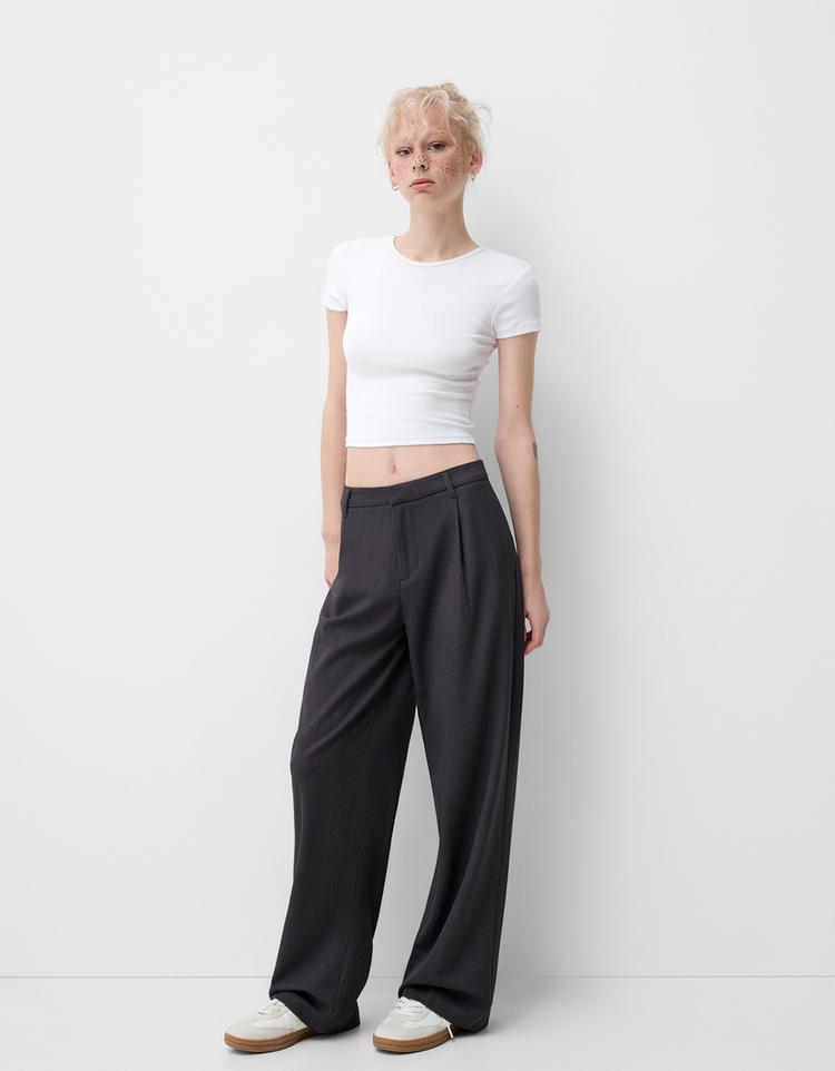 Low waist baggy pantolon