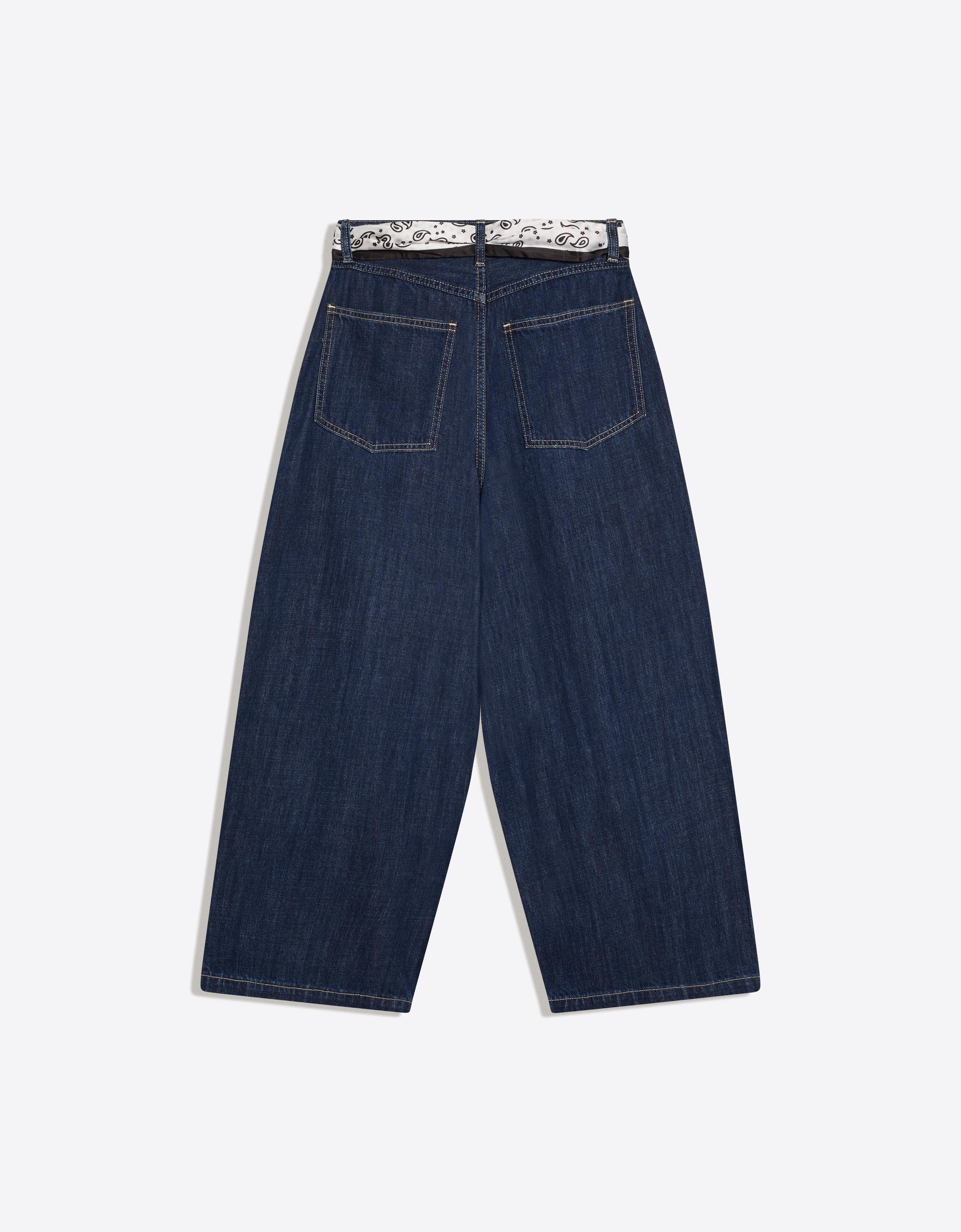 Crop barrel fit jean - Görsel 19