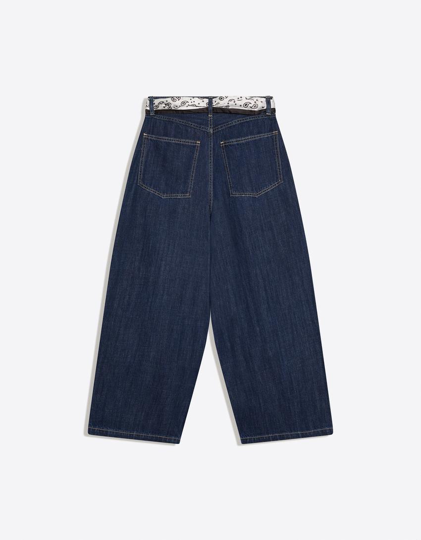 Crop barrel fit jean-Mavi