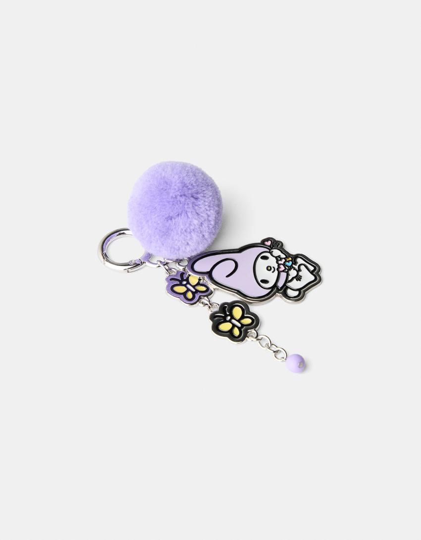 My Melody keyring-Violet-4