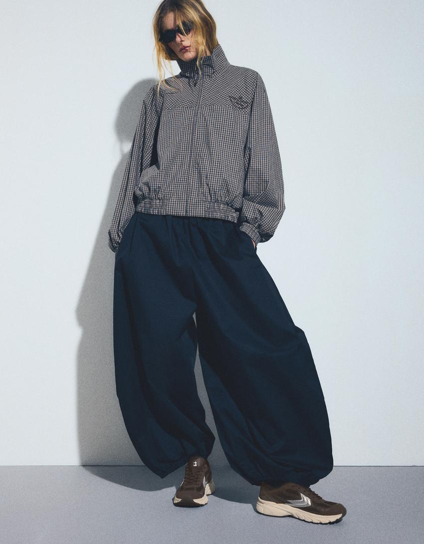 Multi-piece sneakers-Brown