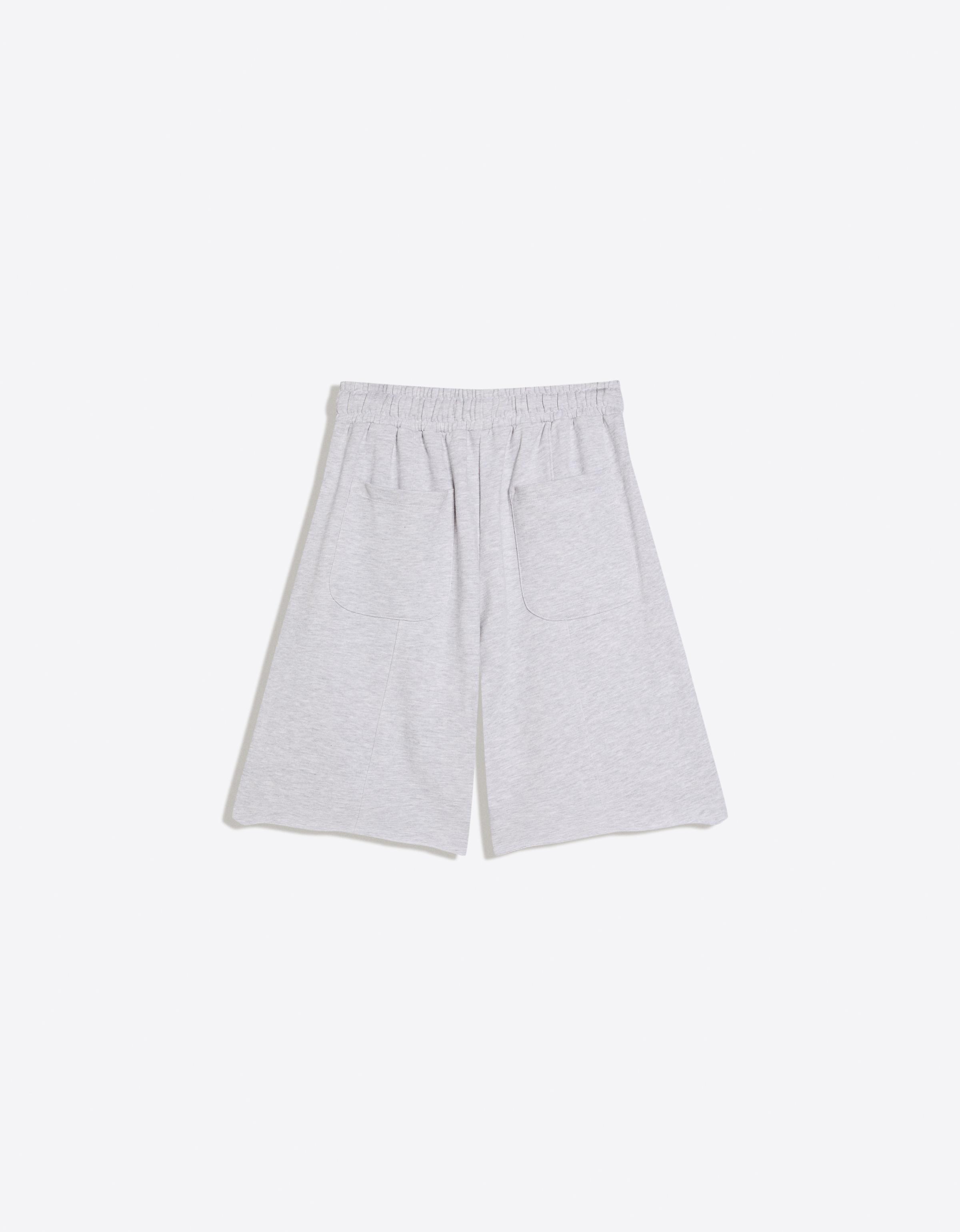 Jogger Bermuda shorts — Grey