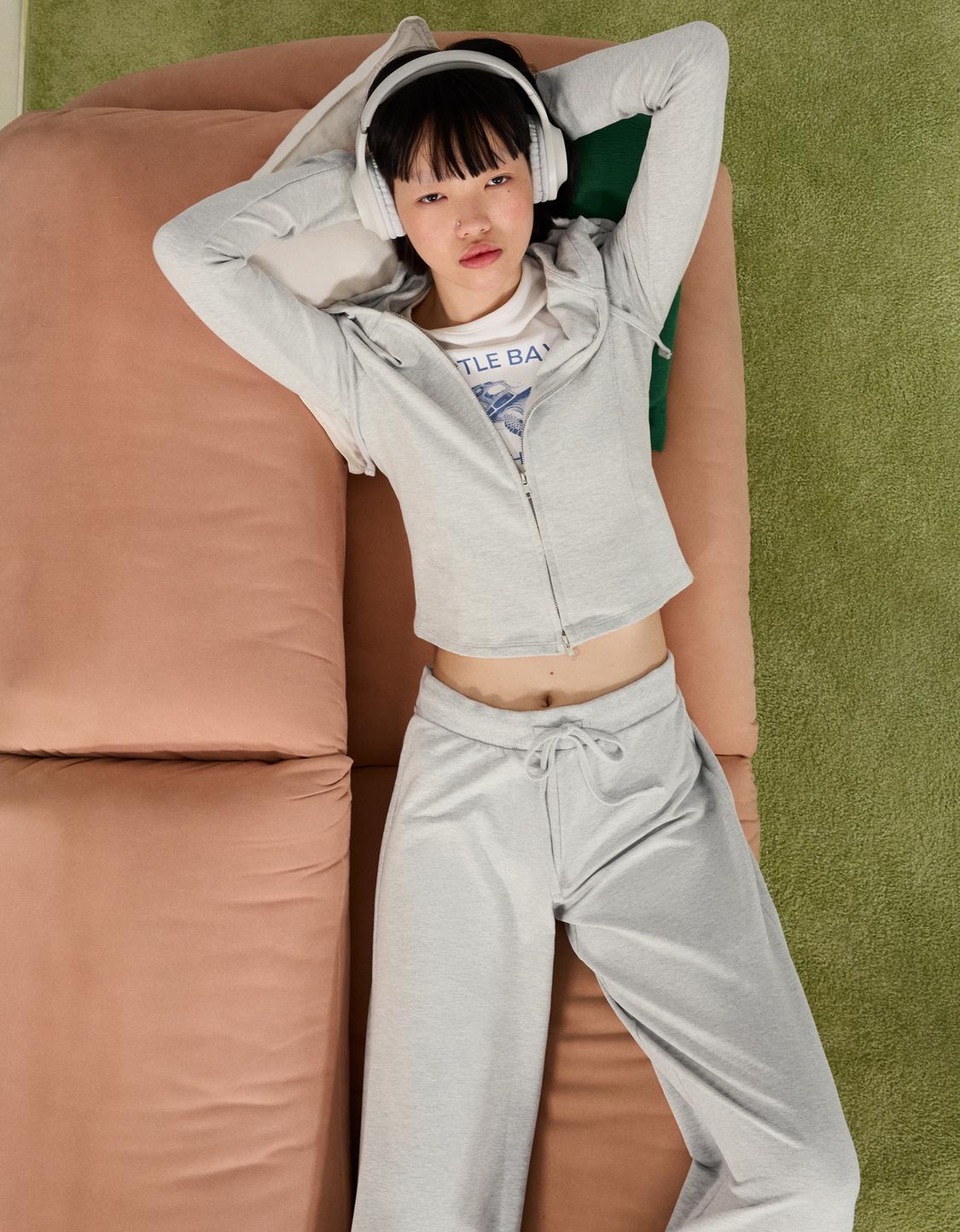 Zip-up hoodie