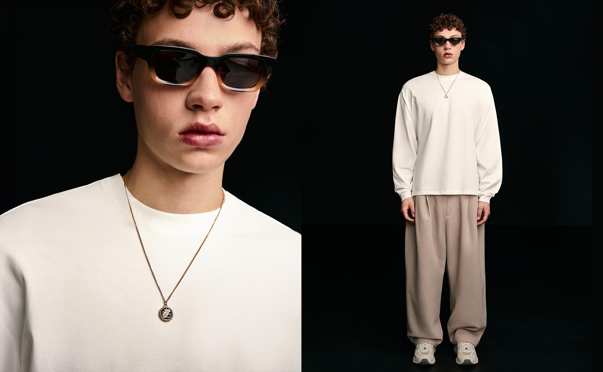 Heavyweight long-sleeve T-shirt — Off white