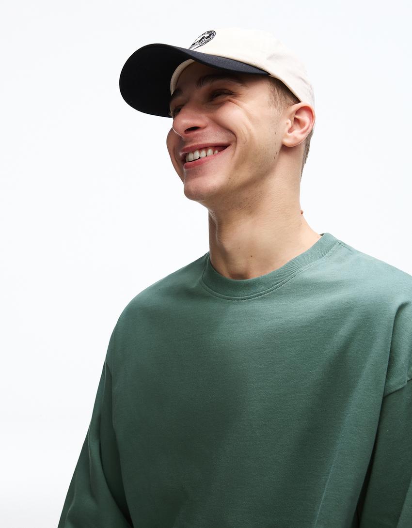 Long sleeve T-shirt-Green