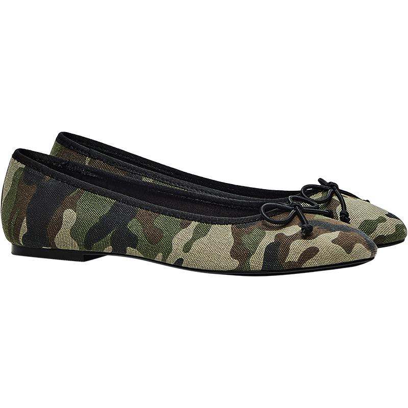 BOW BALLERINAS — Camouflage