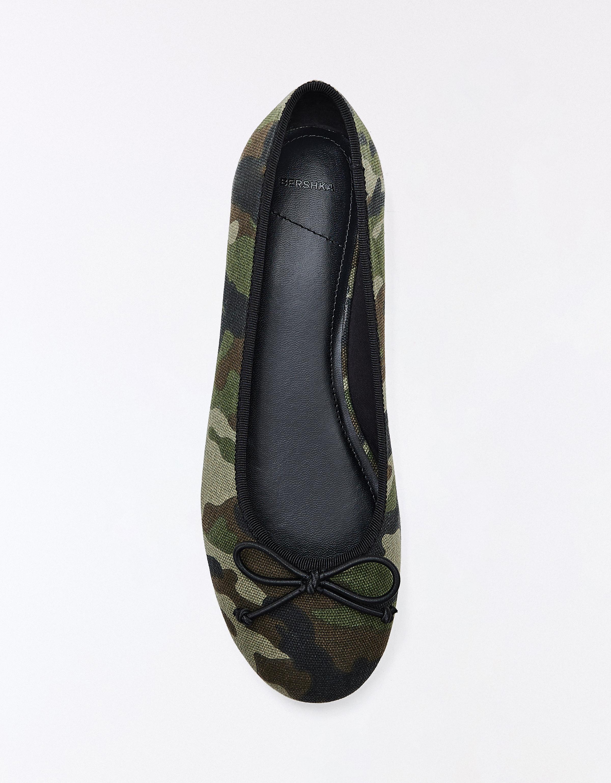 BOW BALLERINAS — Camouflage