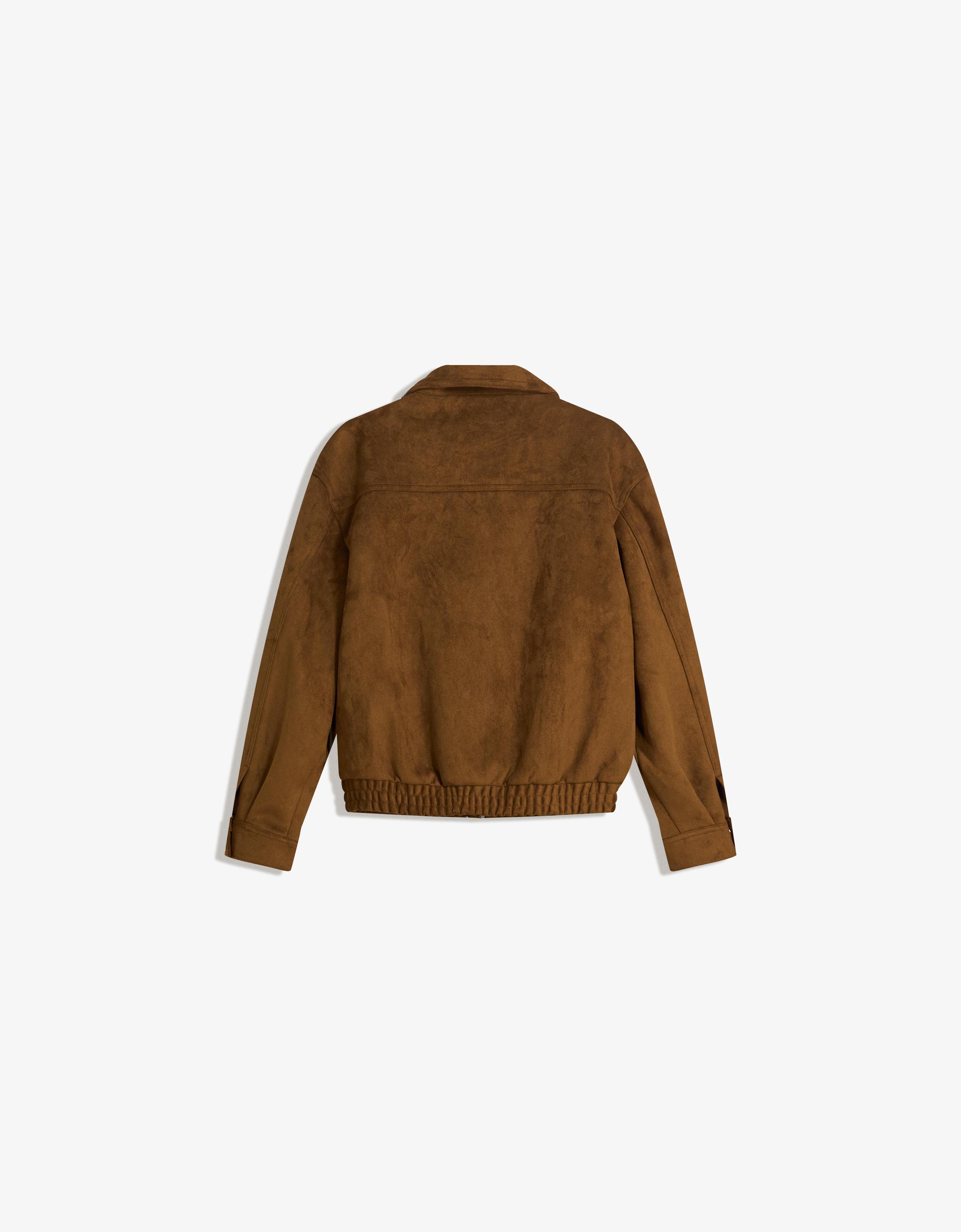 ONLY Damen Onlamber Faux Suede Jacket – Stylische Kunstwildleder Jacke OTW