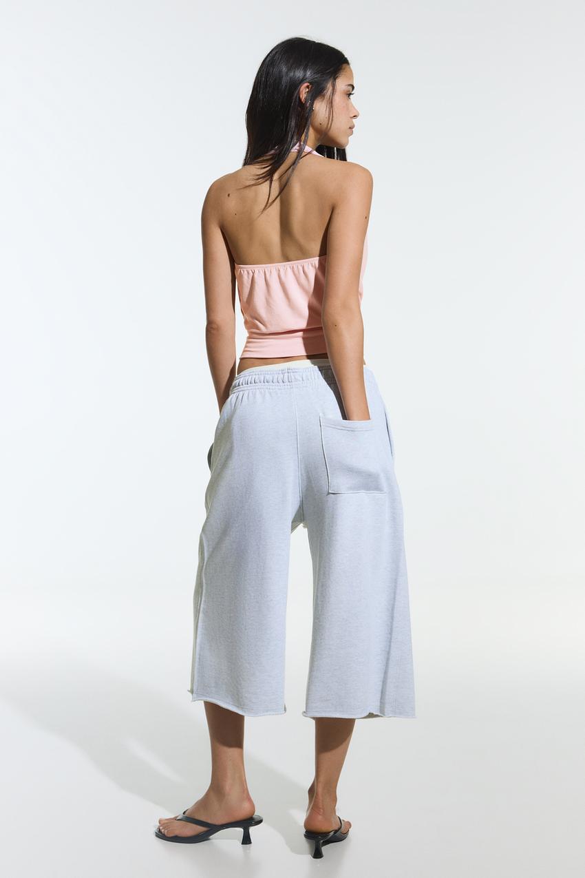 Ruched crossover top with sash-Pink