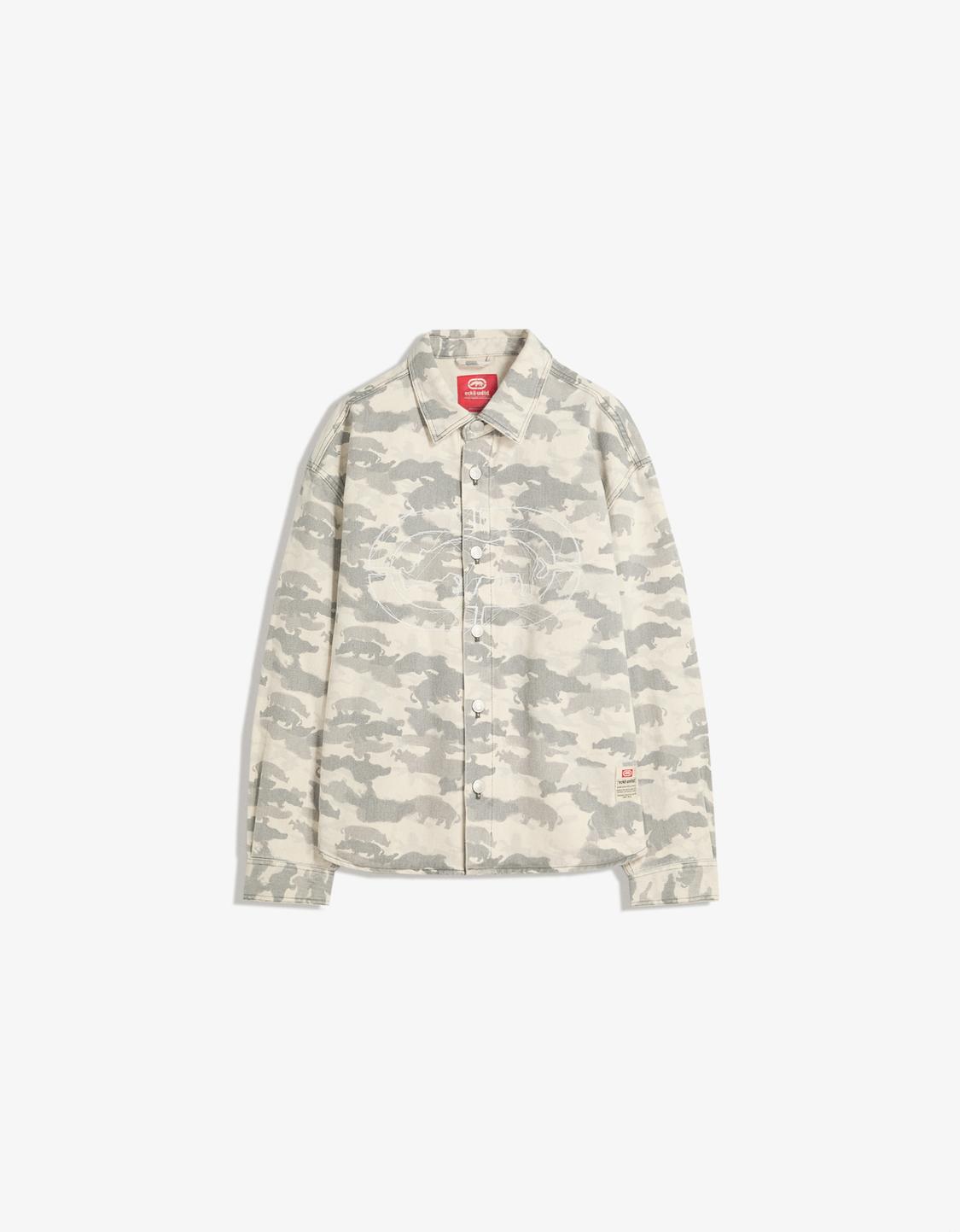 Ecko Unltd oversize print overshirt