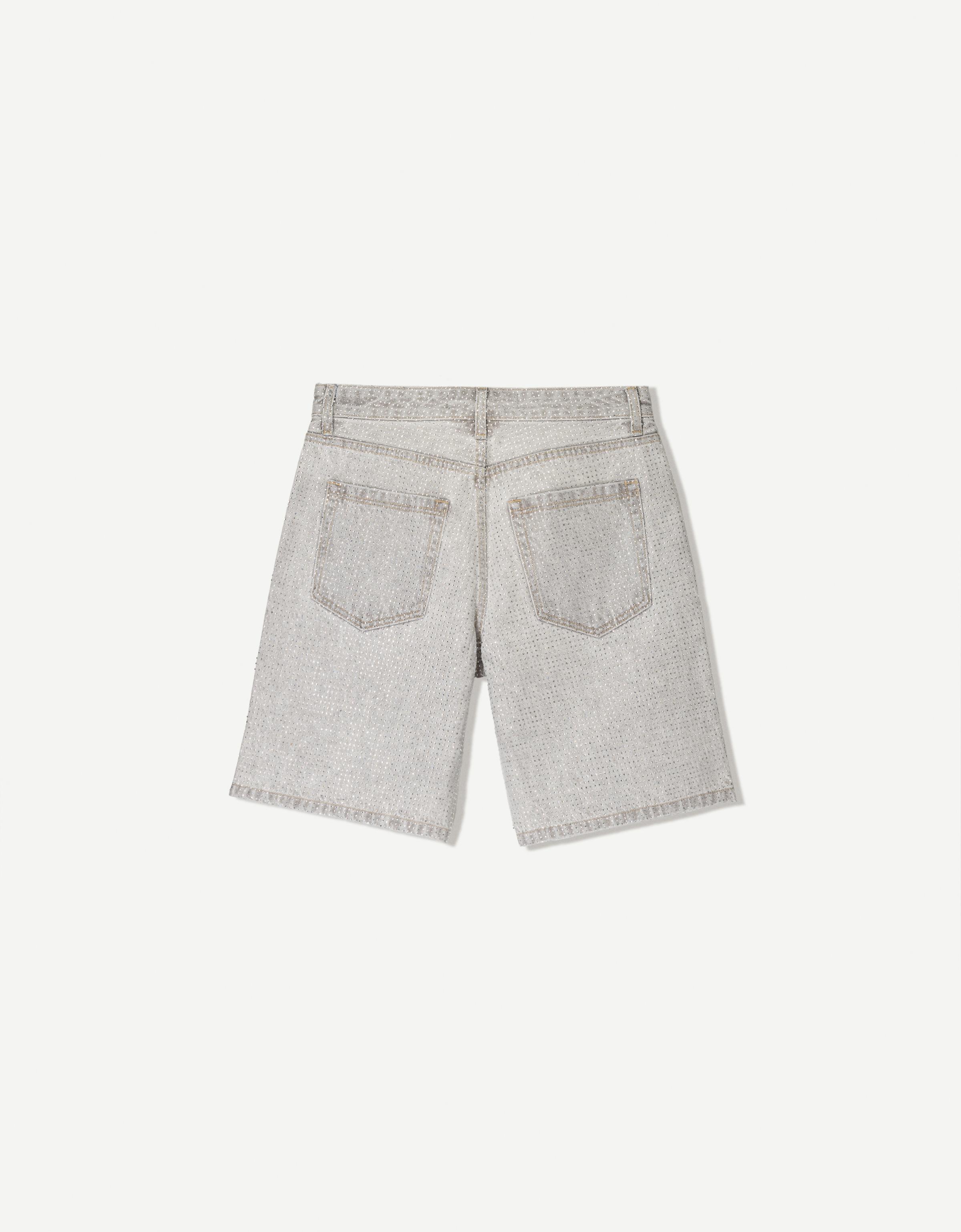 【BERSHKA】SKATER- BERMUDA ベルシュカ デニム ハーフパンツ Bershka(ベルシュカ) ハーフ・ショートパンツ(メンズ) - 海外